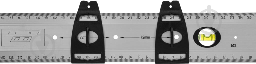 Линейка Proline 15166 60 см - фото 2