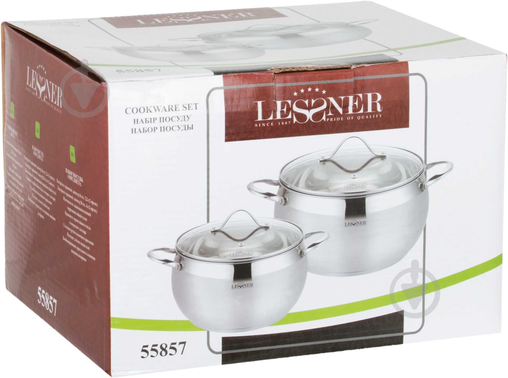 Набір каструль Lessner 4 предмети 55857 - фото 4