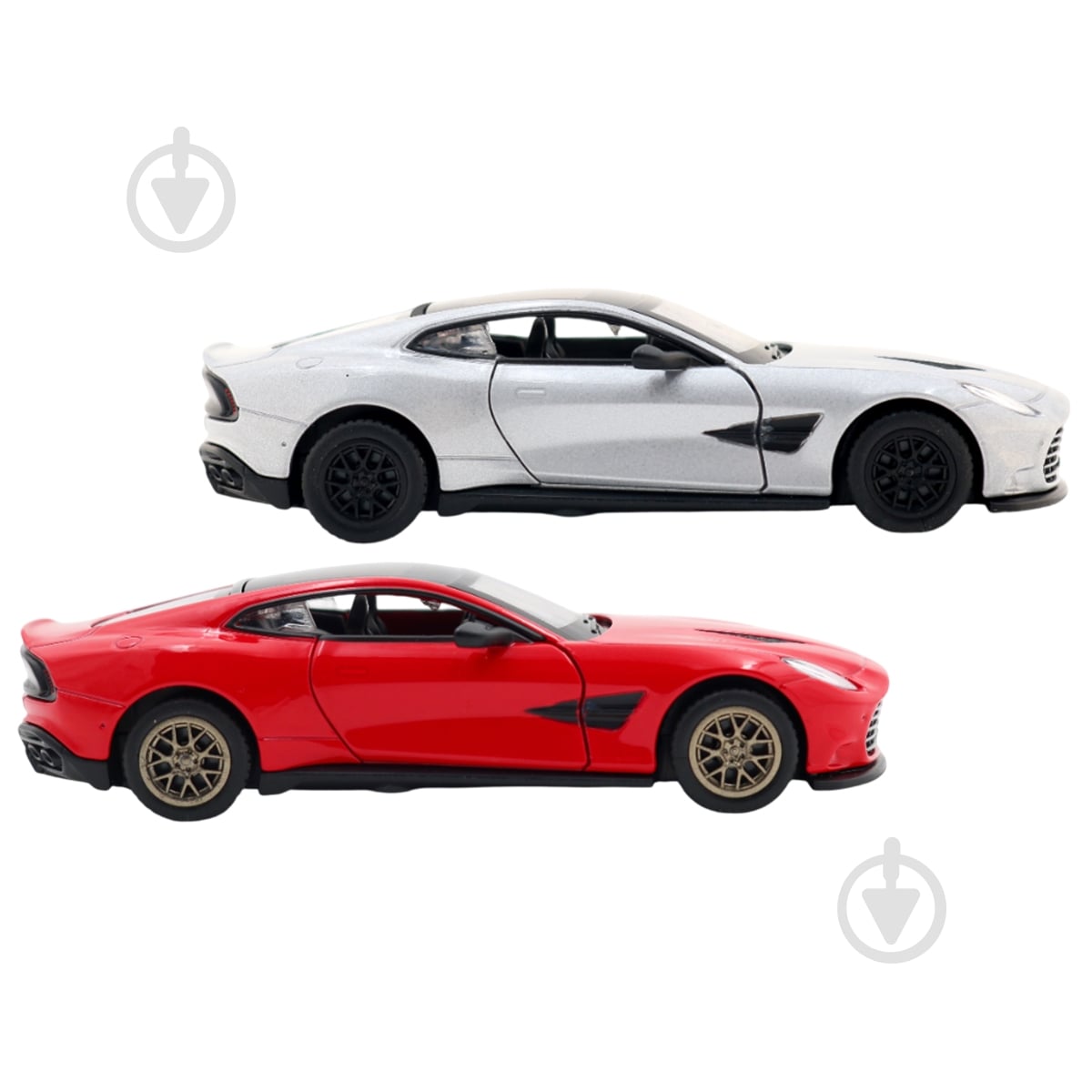Автомодель TechnoDrive 1:39 Aston Martin Vanquish red/silver 250952 - фото 2