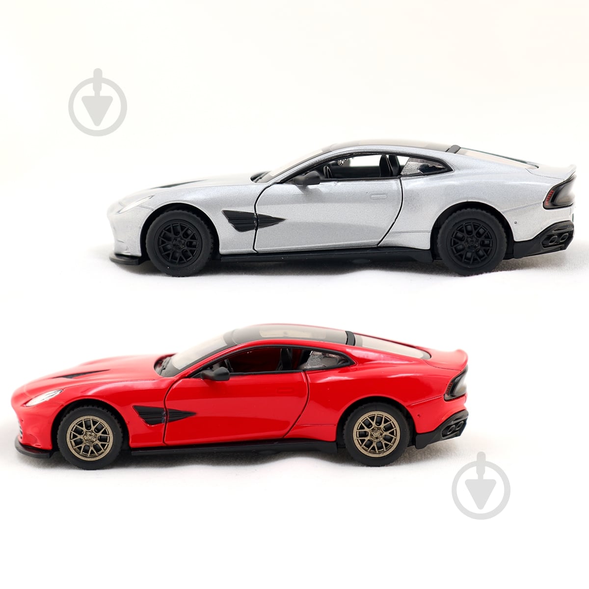 Автомодель TechnoDrive 1:39 Aston Martin Vanquish red/silver 250952 - фото 1