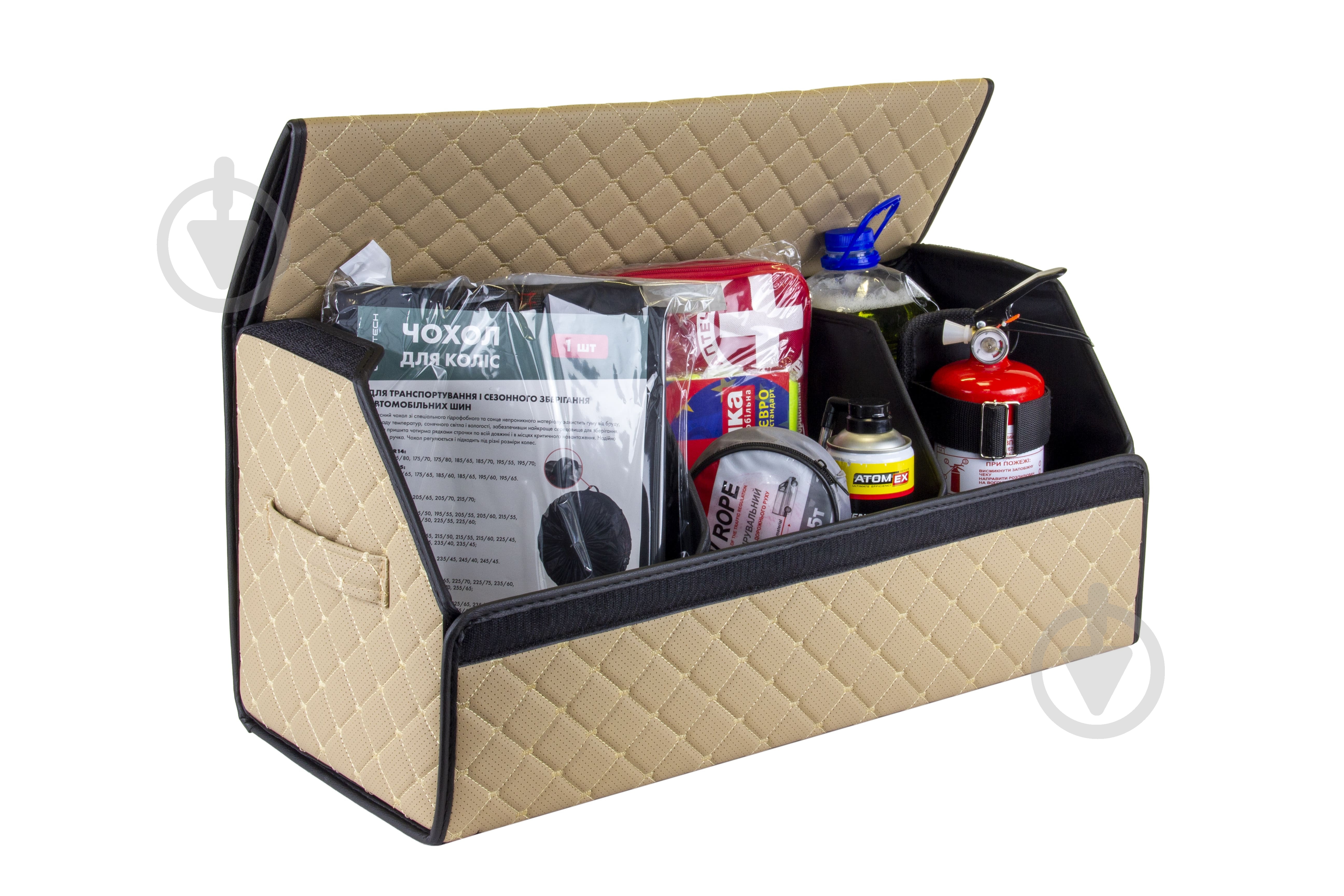 Сумка-органайзер EVAtech ECO L 30x30x65 см EHECELIIBB бежевый - фото 2 Сумка-органайзер EVAtech ECO L 30x30x65 см EHECELIIBB бежевый - фото 2