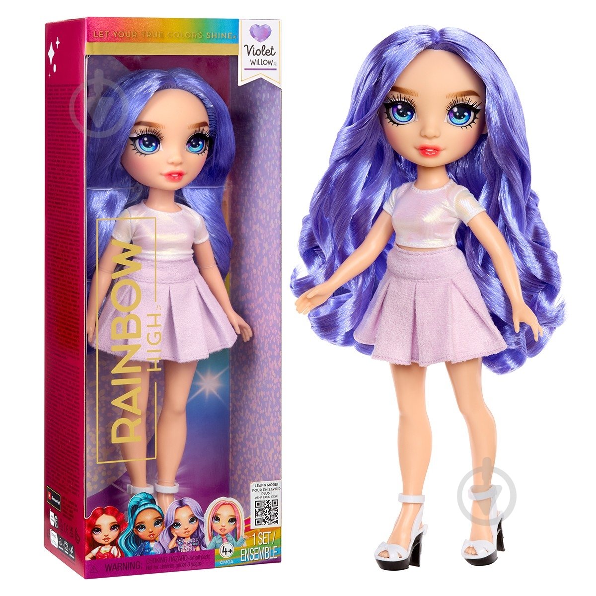 Лялька Rainbow High ОРР Вайолет 990024 - фото 1