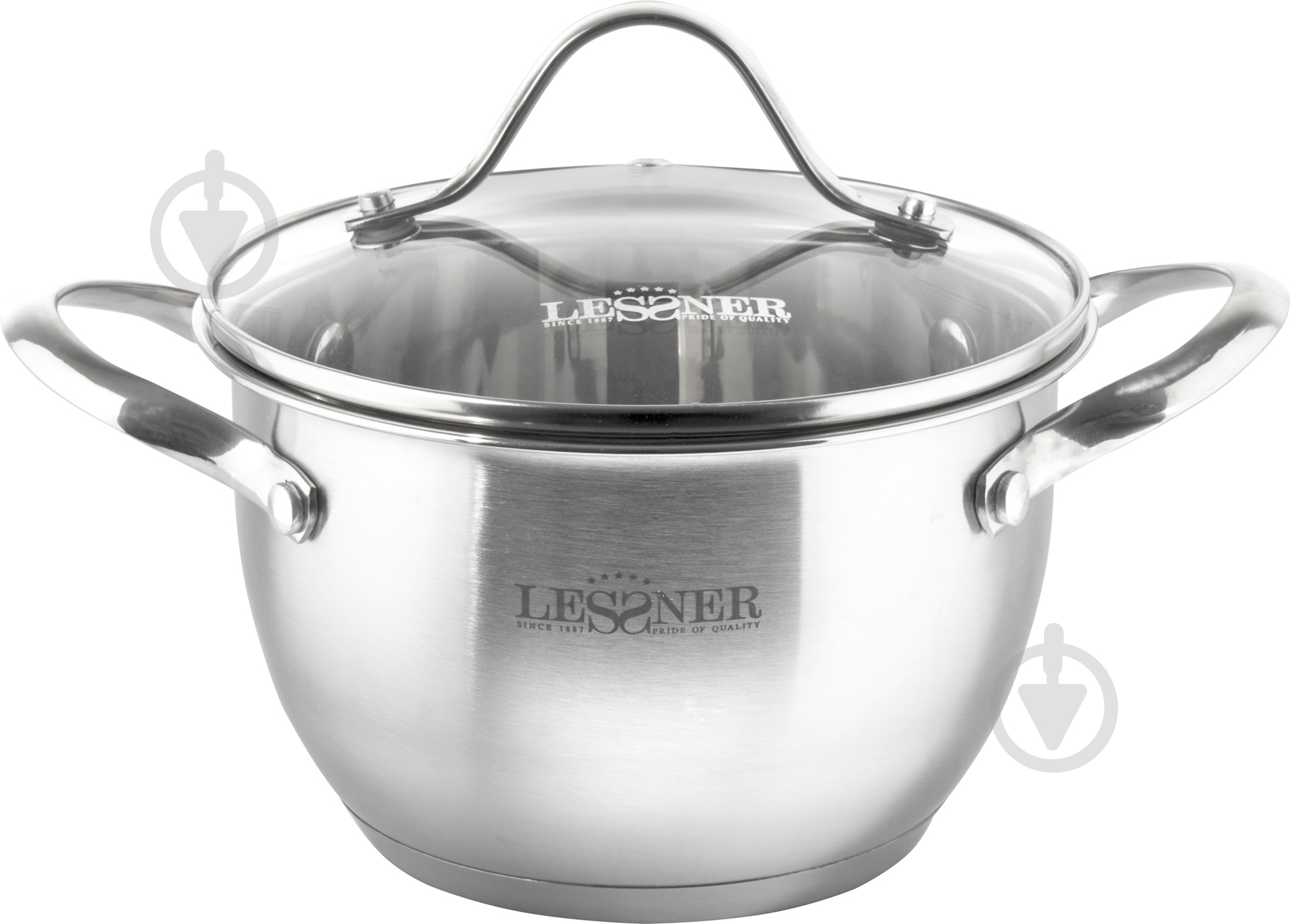 Кастрюля с крышкой Lessner 1,9 л 55853-16 - фото 1