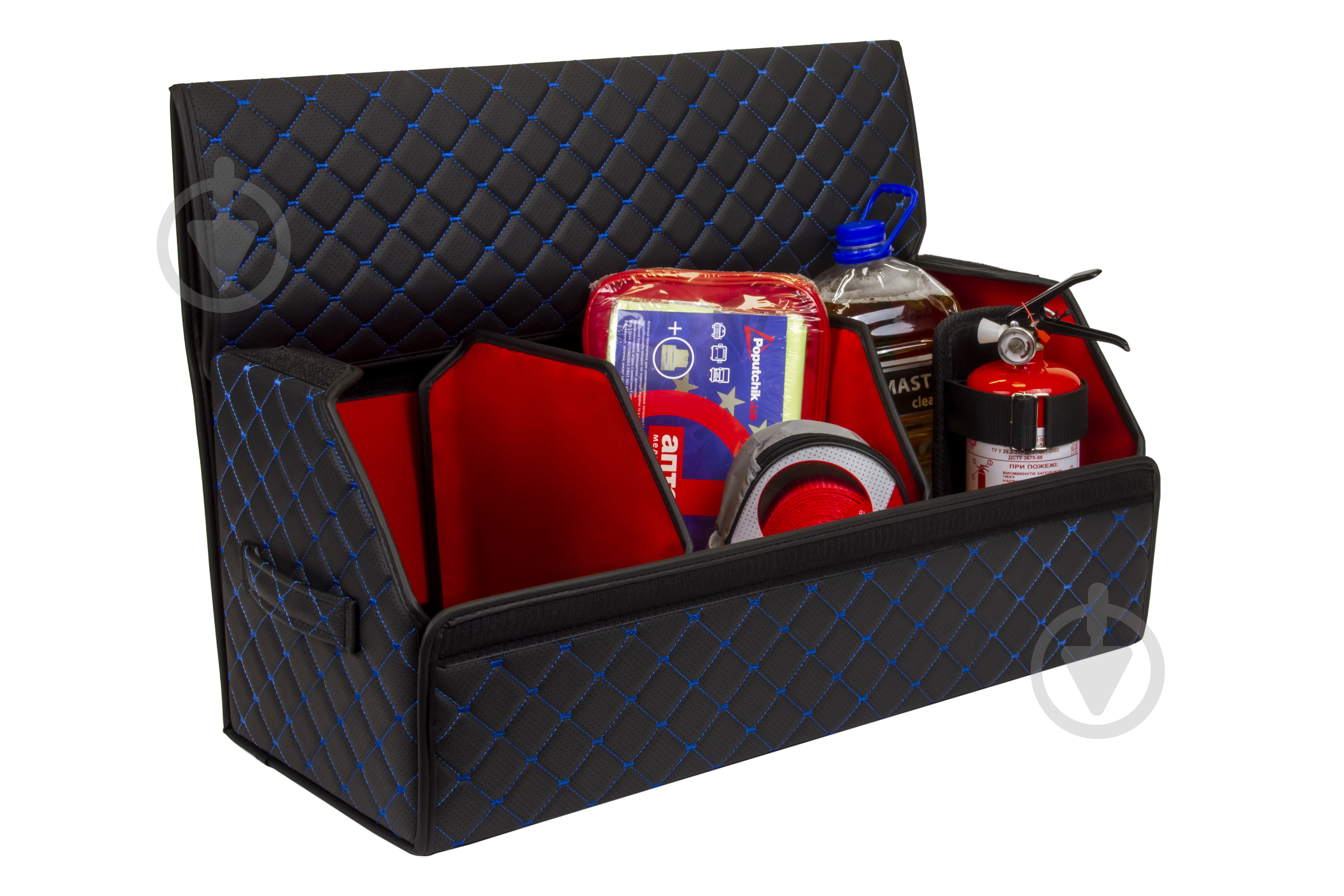 Сумка-органайзер EVAtech ECO L 30x30x65 см EHECELBLBR черный с синим - фото 2 Сумка-органайзер EVAtech ECO L 30x30x65 см EHECELBLBR черный с синим - фото 2