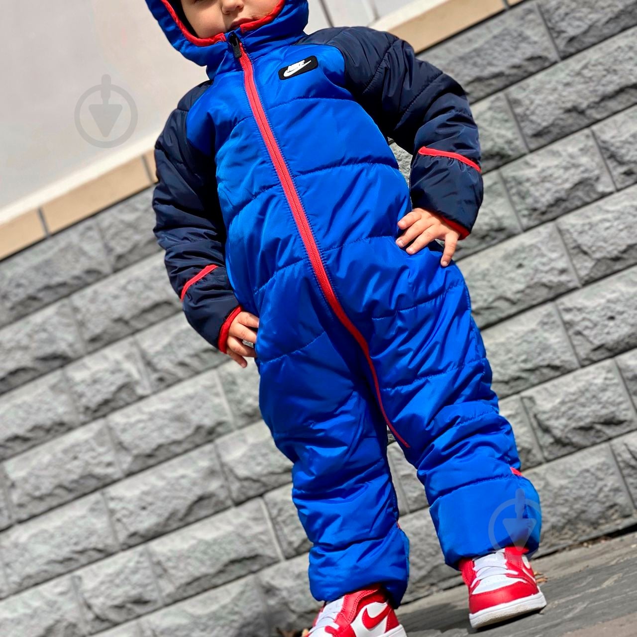 Комбінезон для хлопчиківдитячі Nike синій 66F422-U89 - фото 12