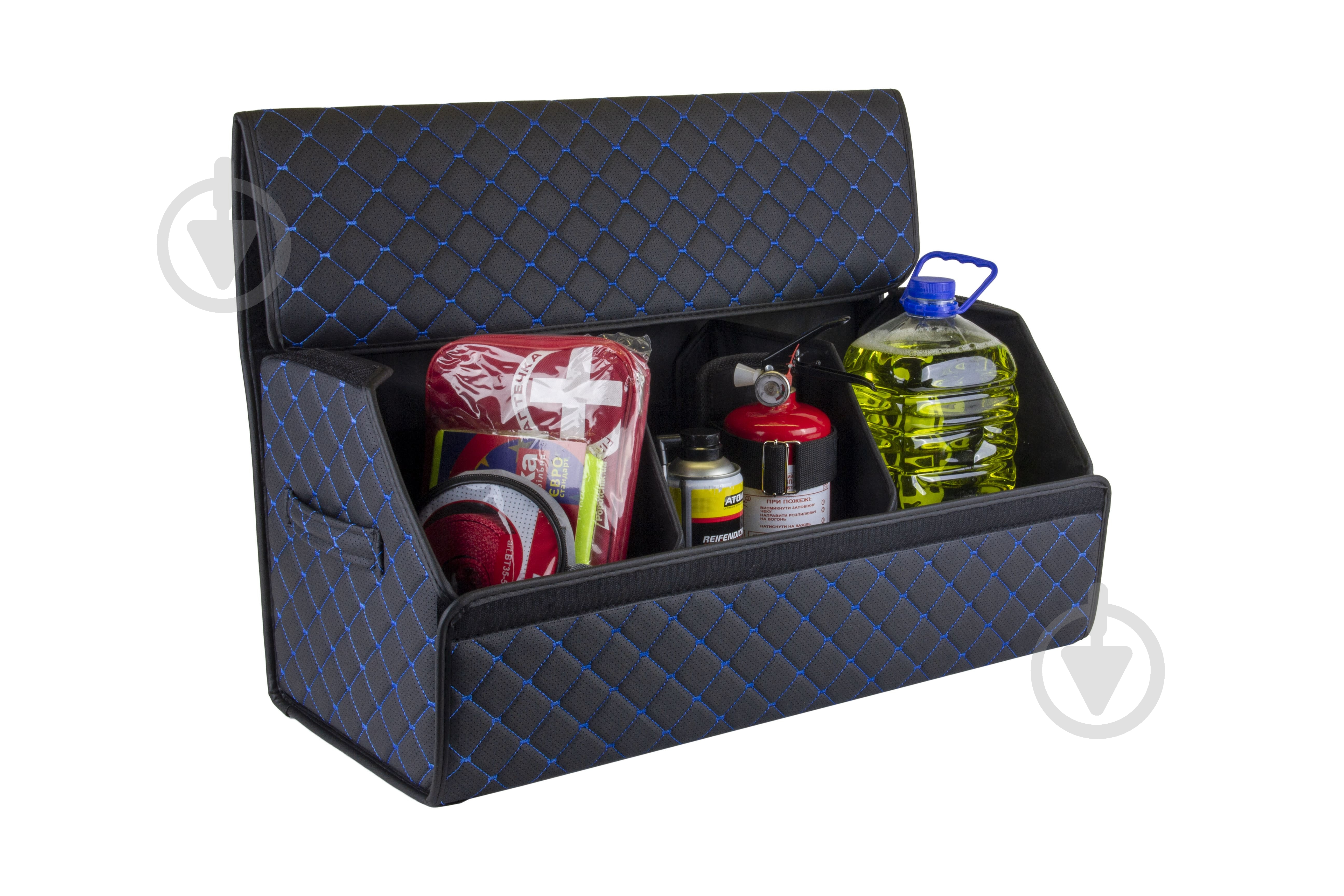 Сумка-органайзер EVAtech ECO L 30x30x65 см EHECELBLBB чорний із синім - фото 2 Сумка-органайзер EVAtech ECO L 30x30x65 см EHECELBLBB чорний із синім - фото 2