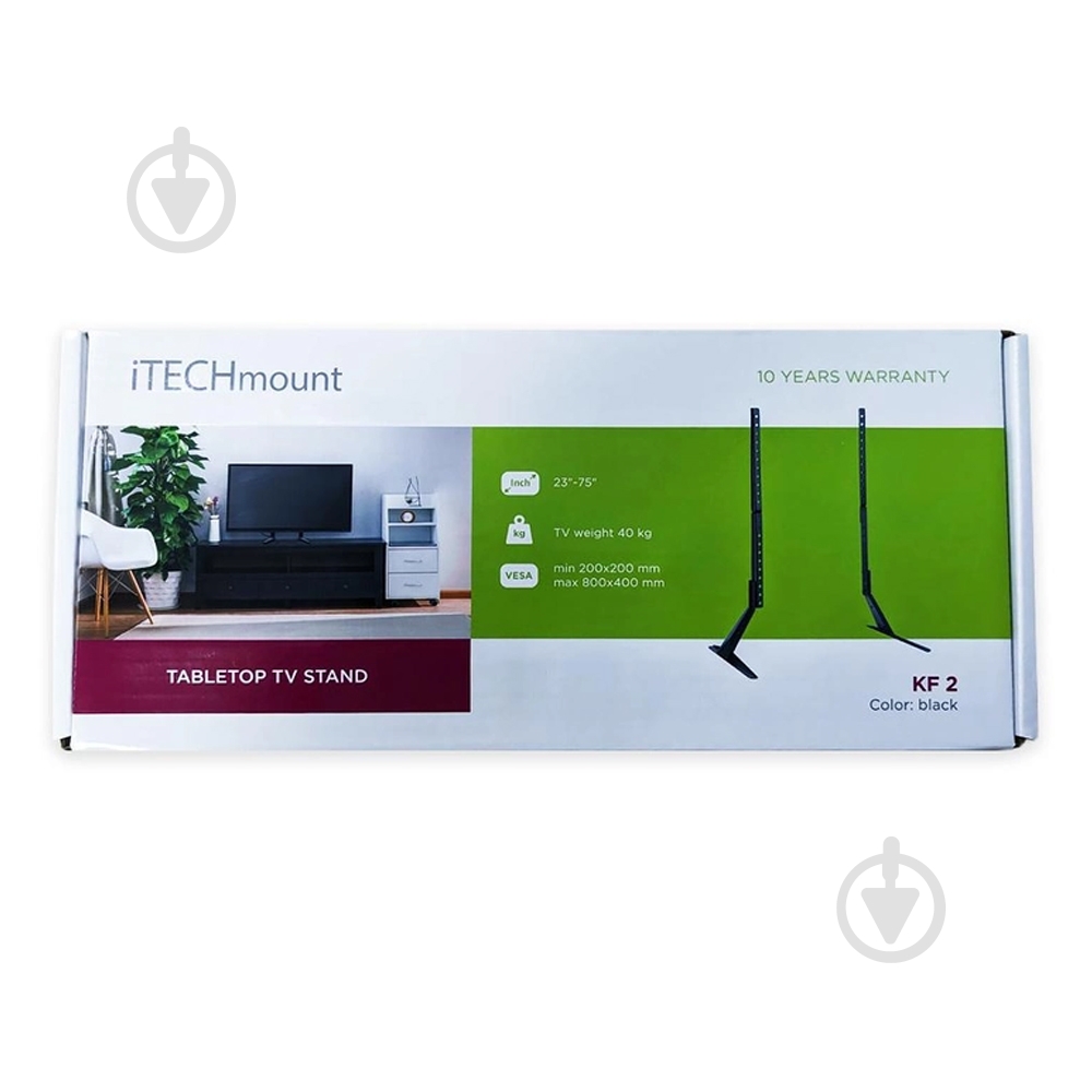 Крепление для телевизора ITECHmount KF-2 фиксированные 23"-70" черный - фото 7