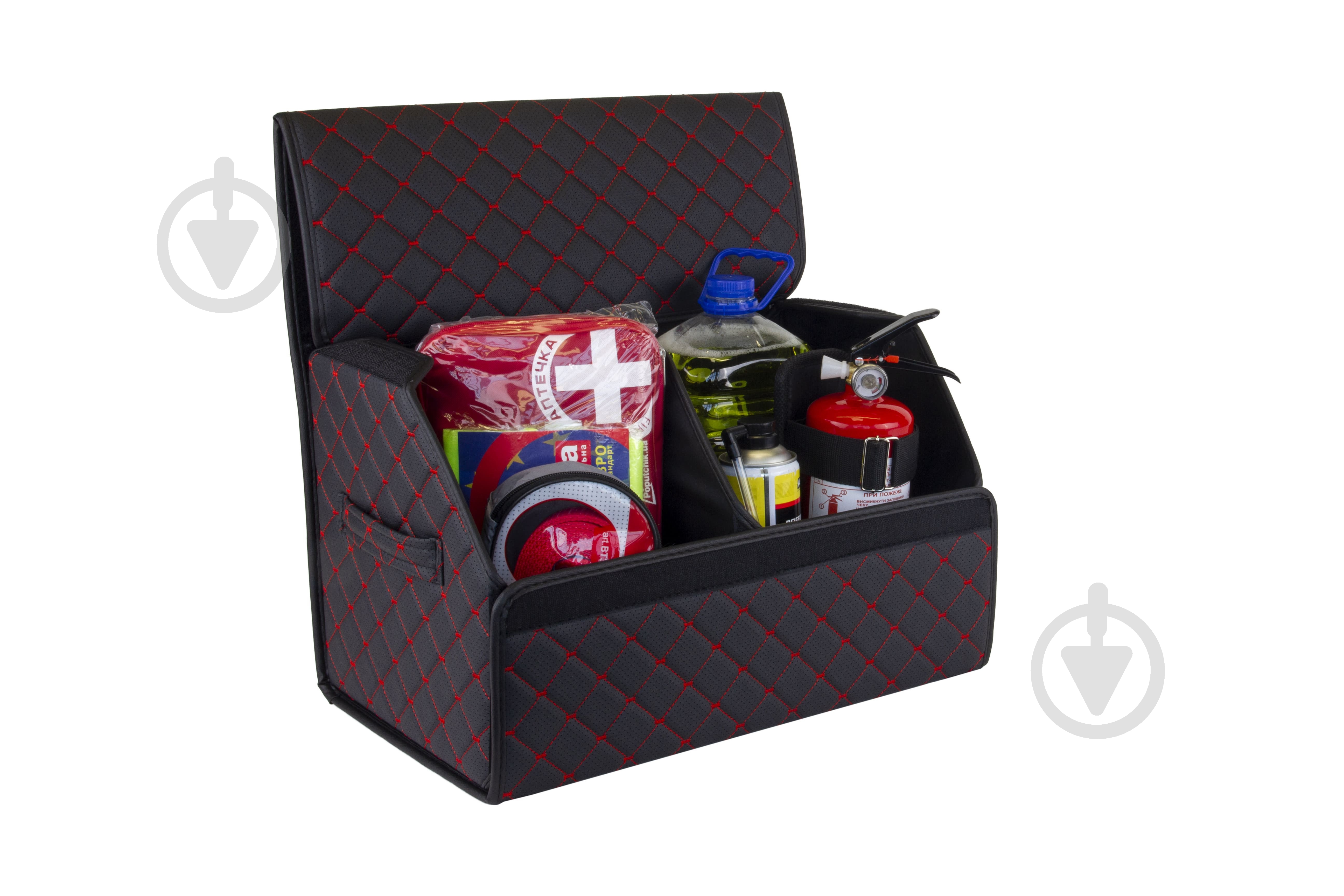 Сумка-органайзер EVAtech ECO M 30x30x50 см EHECEMBRBB черный с красным - фото 2 Сумка-органайзер EVAtech ECO M 30x30x50 см EHECEMBRBB черный с красным - фото 2