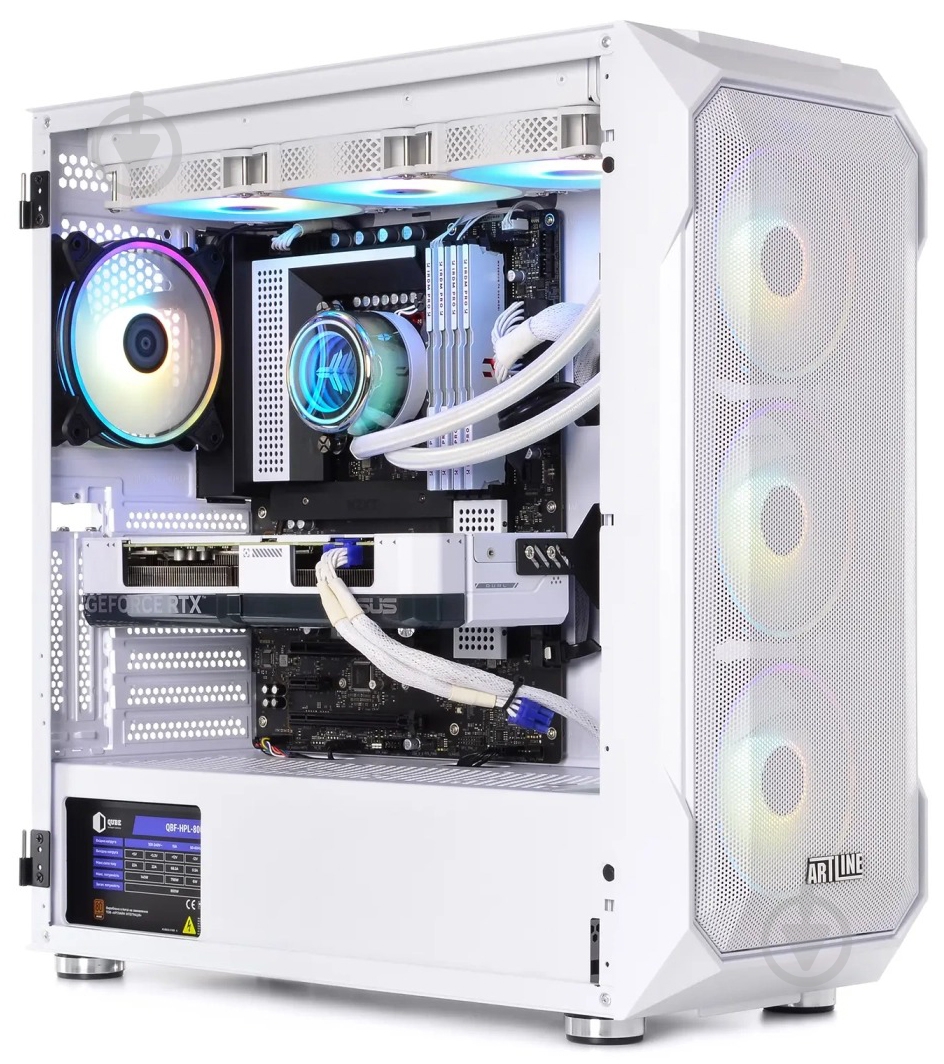 Комп'ютер Artline Gaming X99WHITE (X99Whitev08) white - фото 11 Комп'ютер Artline Gaming X99WHITE (X99Whitev08) white - фото 11