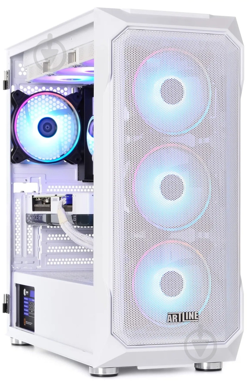 Комп'ютер Artline Gaming X99WHITE (X99Whitev08) white - фото 6 Комп'ютер Artline Gaming X99WHITE (X99Whitev08) white - фото 6