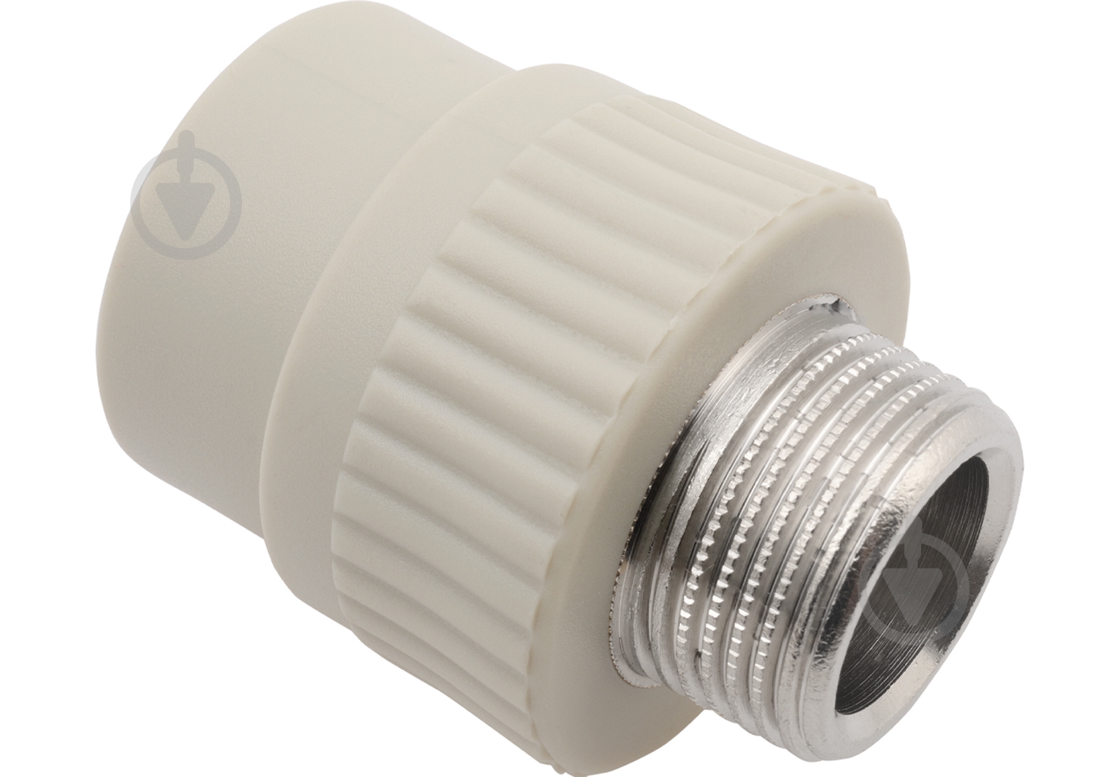 Муфта наружная AlcaPipe переходная с наружной резьбой PPR grn 90x3" - фото 1 Муфта наружная AlcaPipe переходная с наружной резьбой PPR grn 90x3" - фото 1