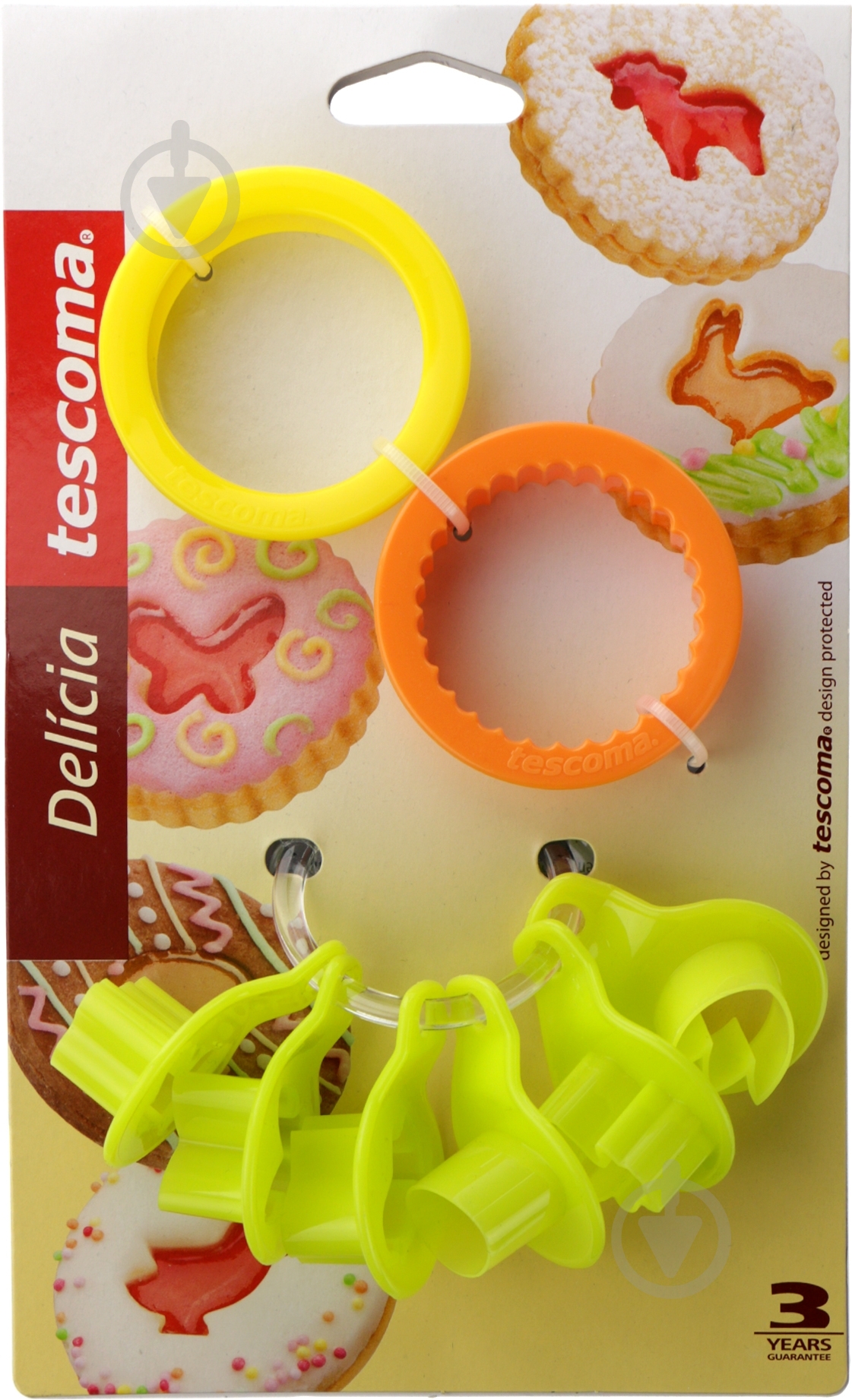 Форма для печенья Tescoma Delicia 8 шт 630913 - фото 1 Форма для печенья Tescoma Delicia 8 шт 630913 - фото 1