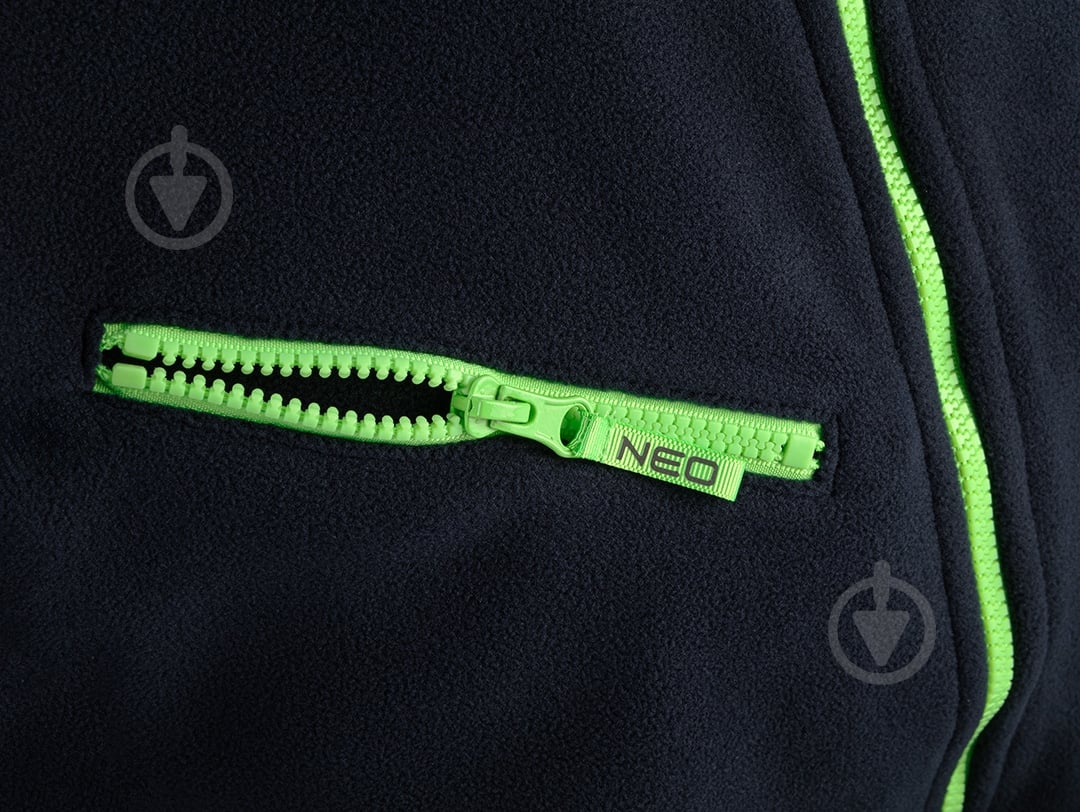 Куртка флисовая NEO tools Premium р. S 81-506 темно-синий - фото 16