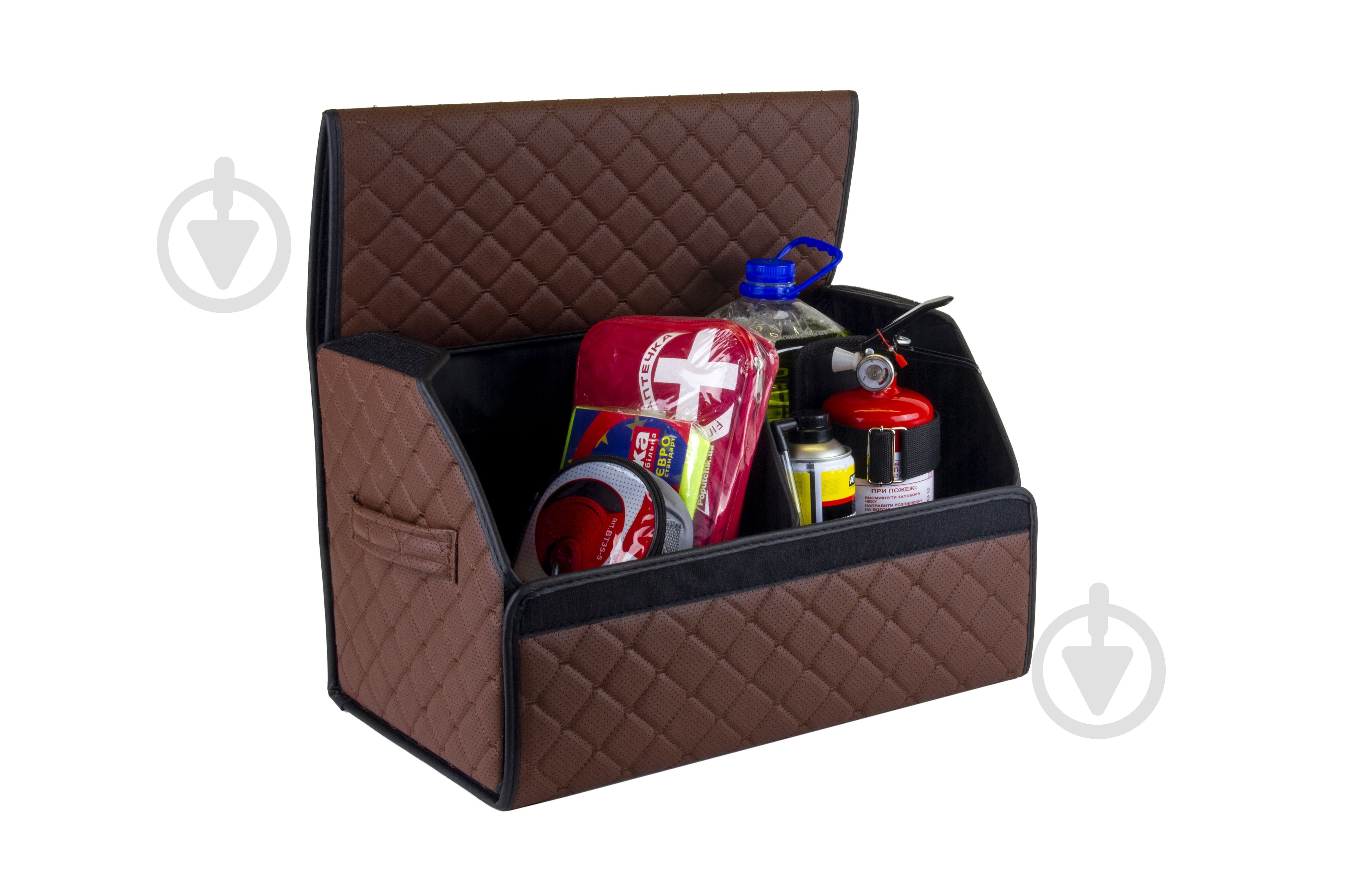 Сумка-органайзер EVAtech ECO M 30x30x50 см EHECEMZZBB коричневий - фото 2 Сумка-органайзер EVAtech ECO M 30x30x50 см EHECEMZZBB коричневий - фото 2