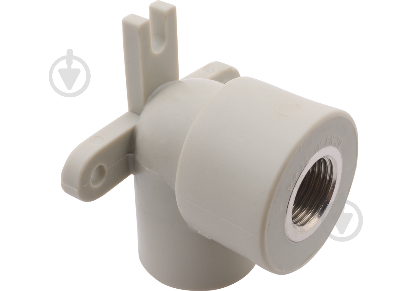 Колено внутренняя AlcaPipe настенное 90° PPR grn 16x1/2" - фото 1 Колено внутренняя AlcaPipe настенное 90° PPR grn 16x1/2" - фото 1