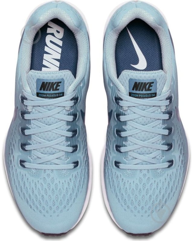 Кроссовки женские Nike WMNSAIRZOOM PEGASUS 34 880560-408 р.41 голубые - фото 6 Кроссовки женские Nike WMNSAIRZOOM PEGASUS 34 880560-408 р.41 голубые - фото 6
