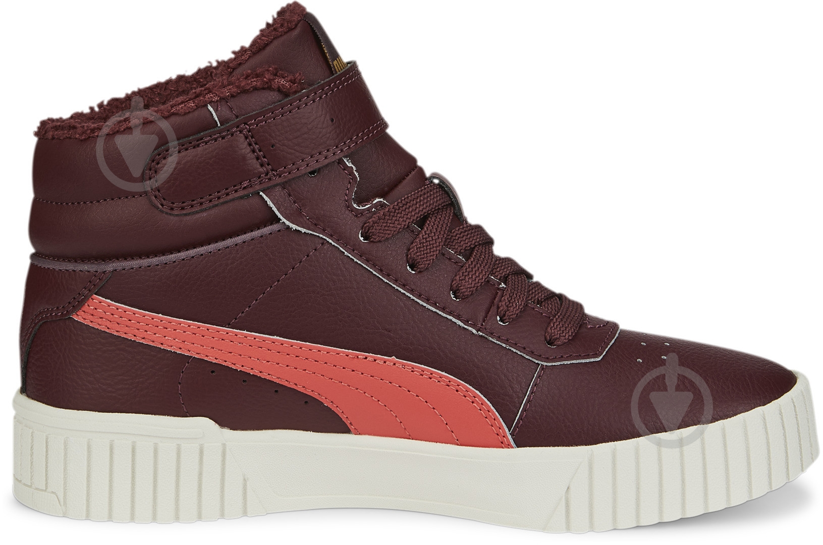 Ботинки Puma CARINA 2.0 MID WTR JR 38738002 р.38 бордовый - фото 2
