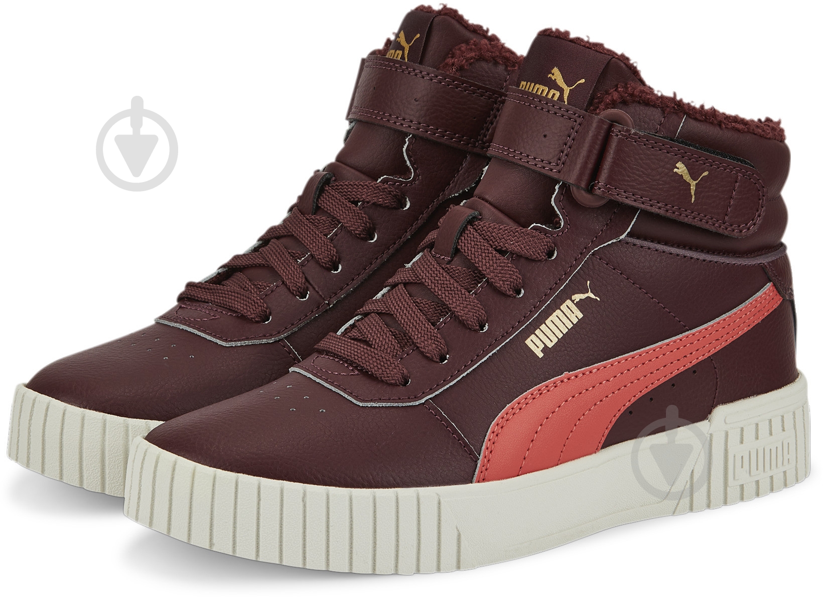 Ботинки Puma CARINA 2.0 MID WTR JR 38738002 р.38 бордовый - фото 3