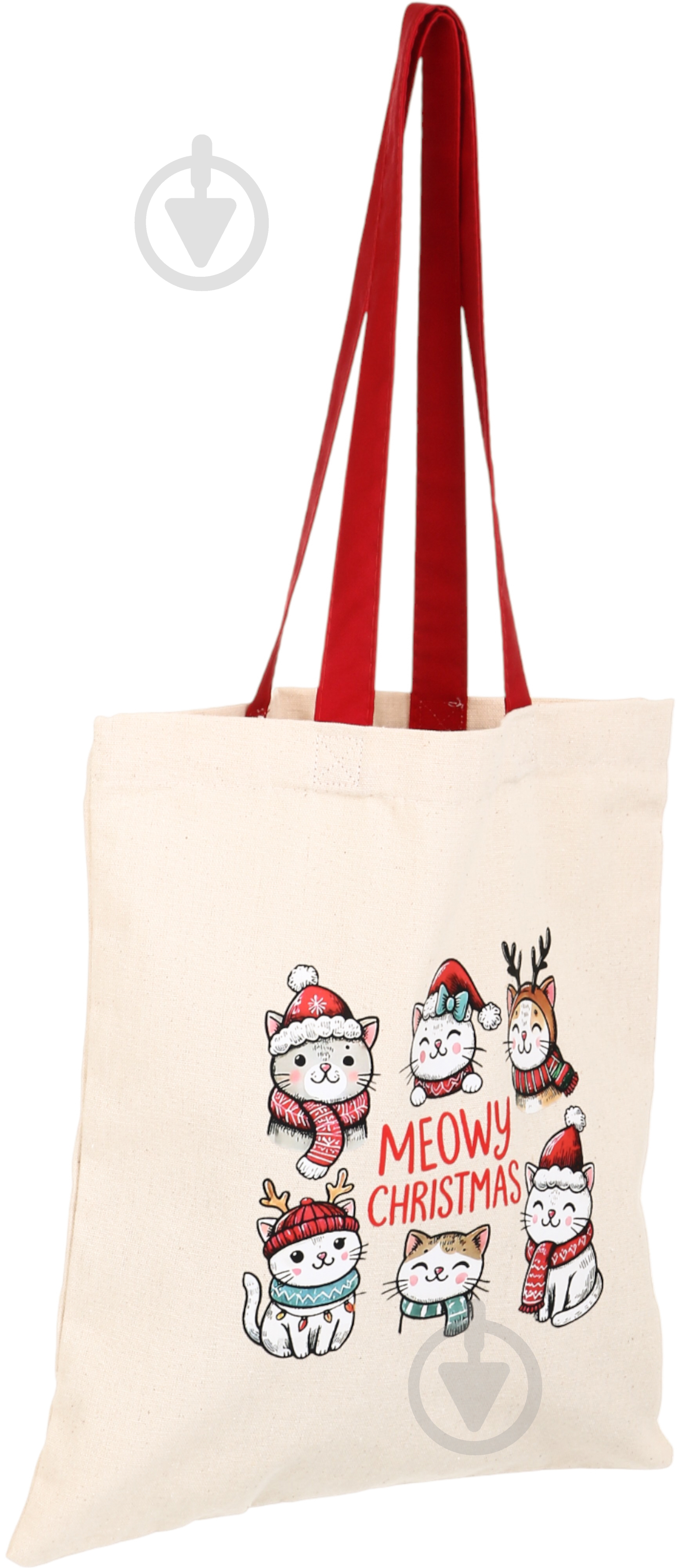 Экосумка Meowy Christmas ЗОЗ ЮА - фото 2