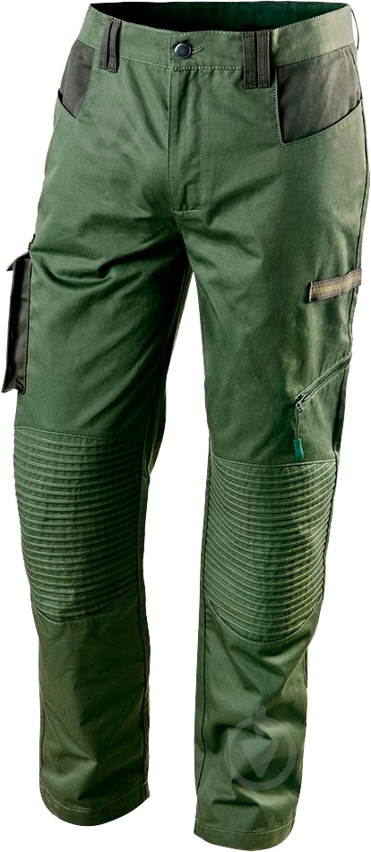 Брюки рабочие NEO tools CAMO р. M 81-222-M оливковый - фото 1