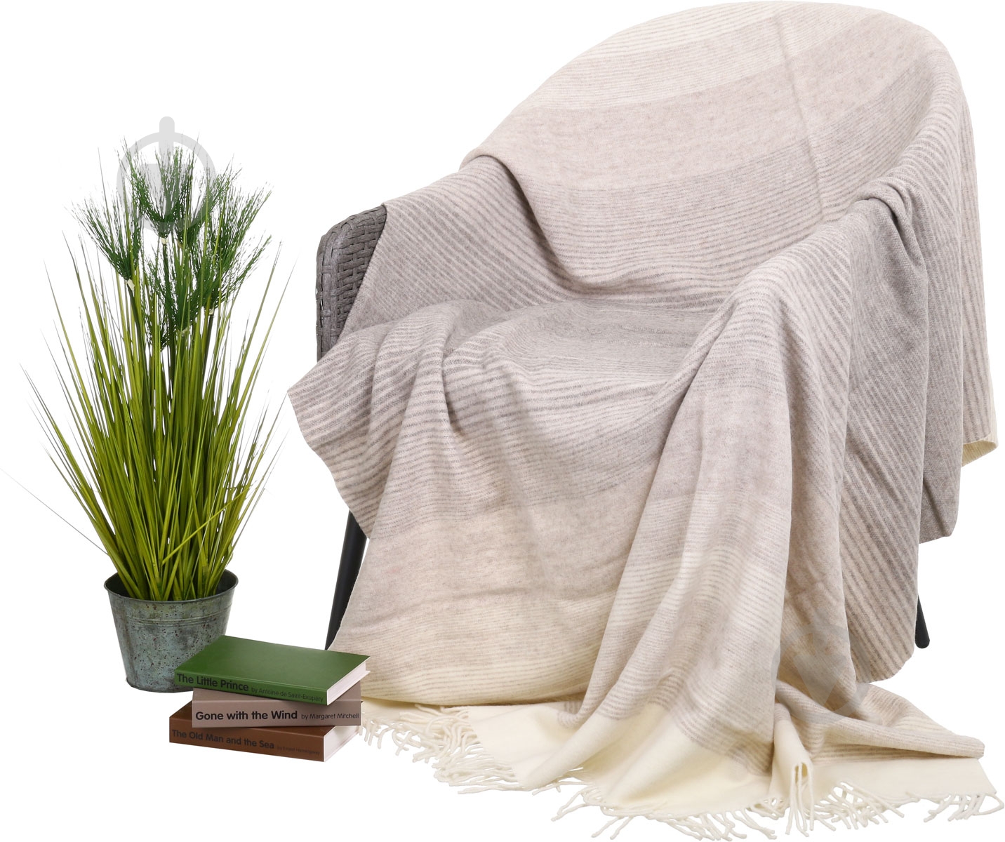 Плед Фрея 140x200 см серый Lanavitta - фото 1 Плед Фрея 140x200 см серый Lanavitta - фото 1