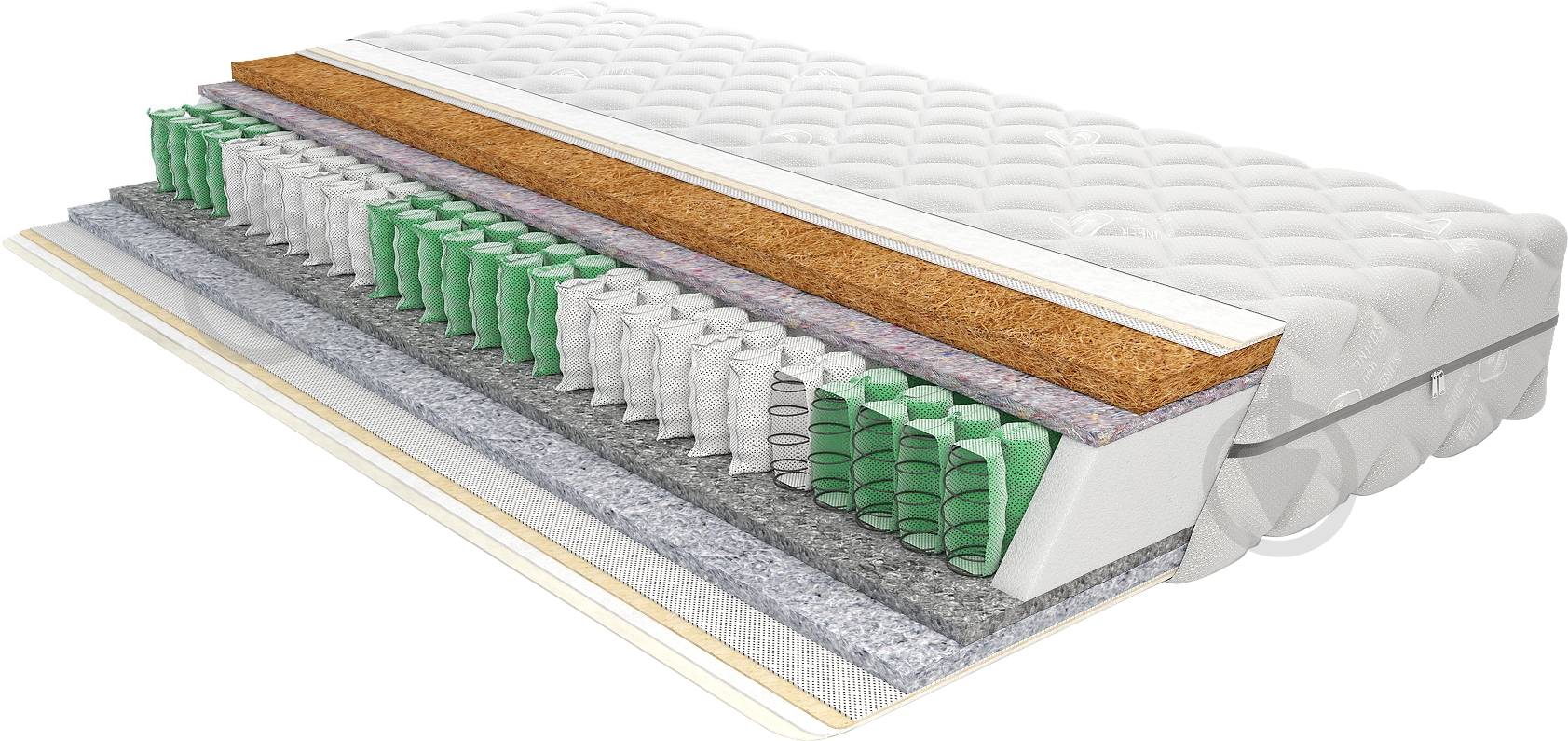 Матрас Dusseldorf 180x200 см Songer und Sohne 180x200 см - фото 1 Матрас Dusseldorf 180x200 см Songer und Sohne 180x200 см - фото 1