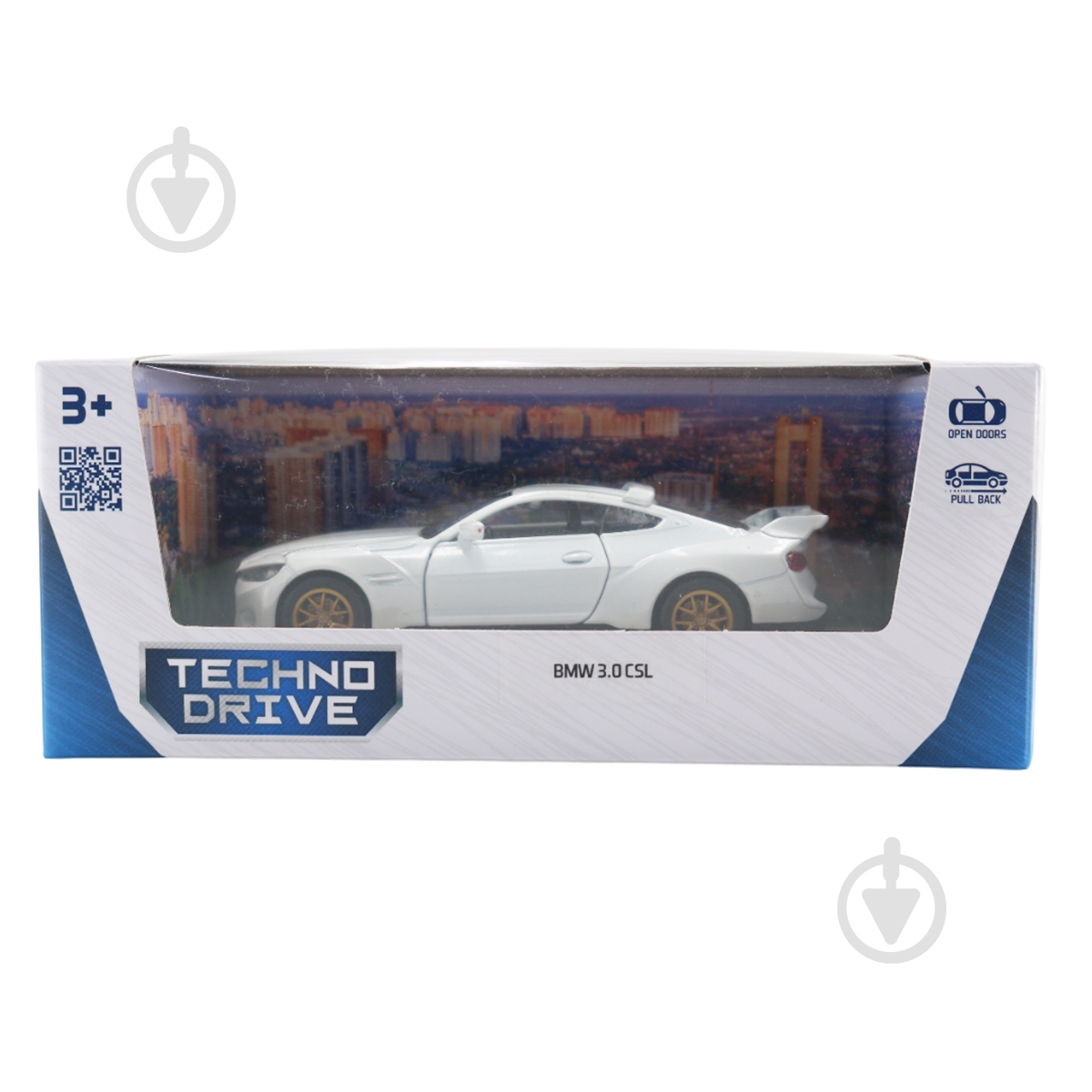 Автомодель TechnoDrive 1:42 BMW 3.0 CSL white 250948 - фото 2 Автомодель TechnoDrive 1:42 BMW 3.0 CSL white 250948 - фото 2