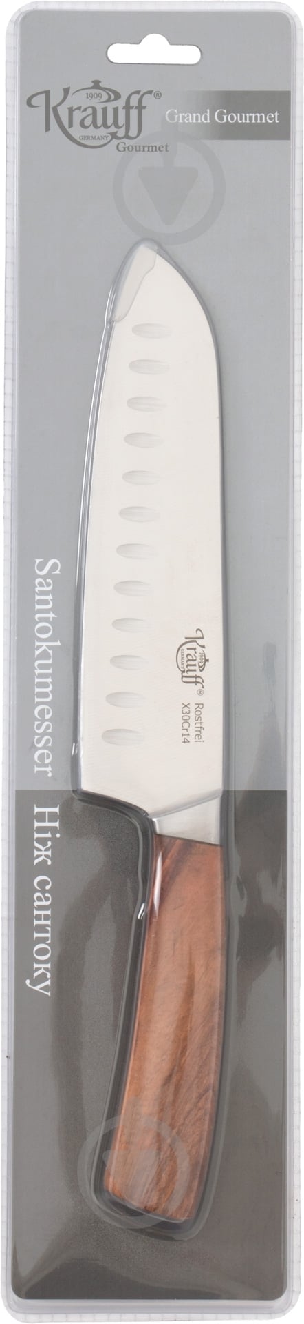 Нож сантоку Krauff Grand gourmet 17 см 29-243-014 - фото 3 Нож сантоку Krauff Grand gourmet 17 см 29-243-014 - фото 3