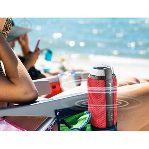 Акустична система Tronsmart Element T6 Portable Bluetooth Speaker 2.0 red (235566) - фото 12