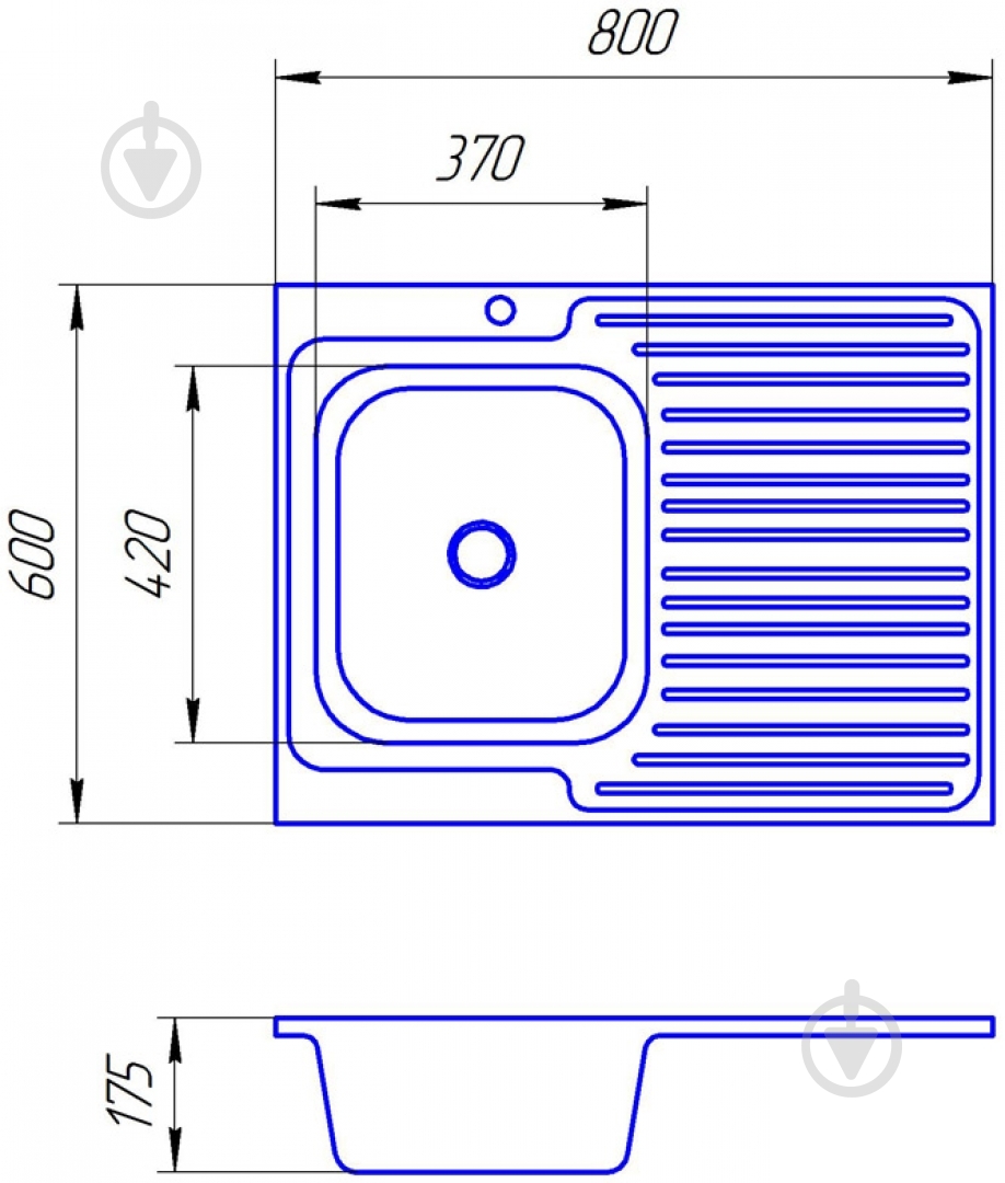 Мойка для кухни Family Z6836r - фото 2 Мойка для кухни Family Z6836r - фото 2