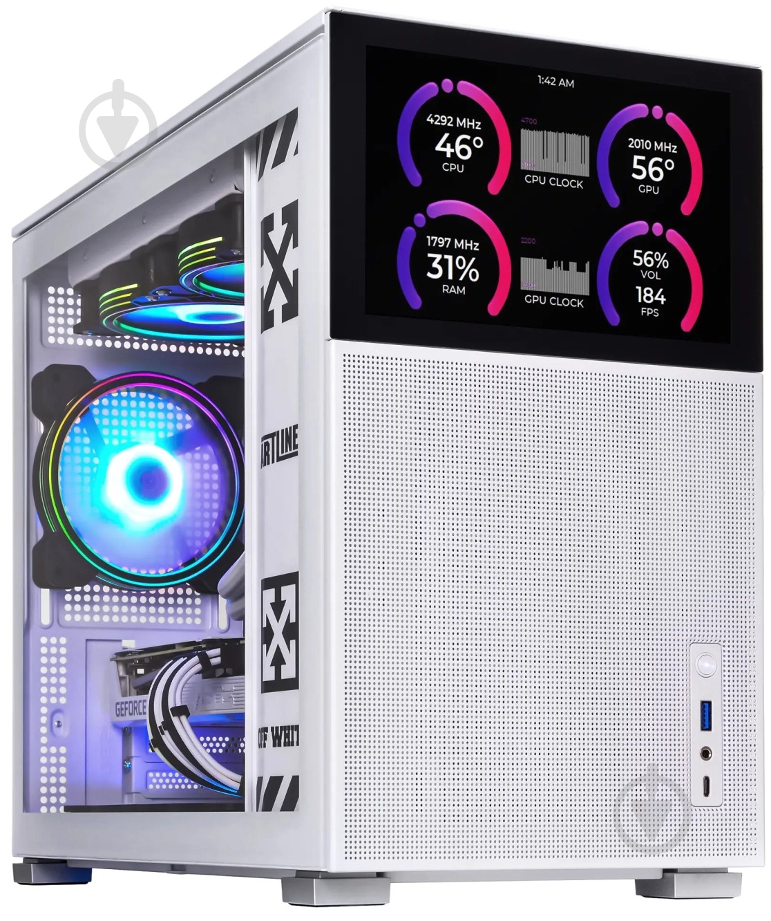 Компьютер Artline Gaming D31WHITE (D31Whitev02) white - фото 1