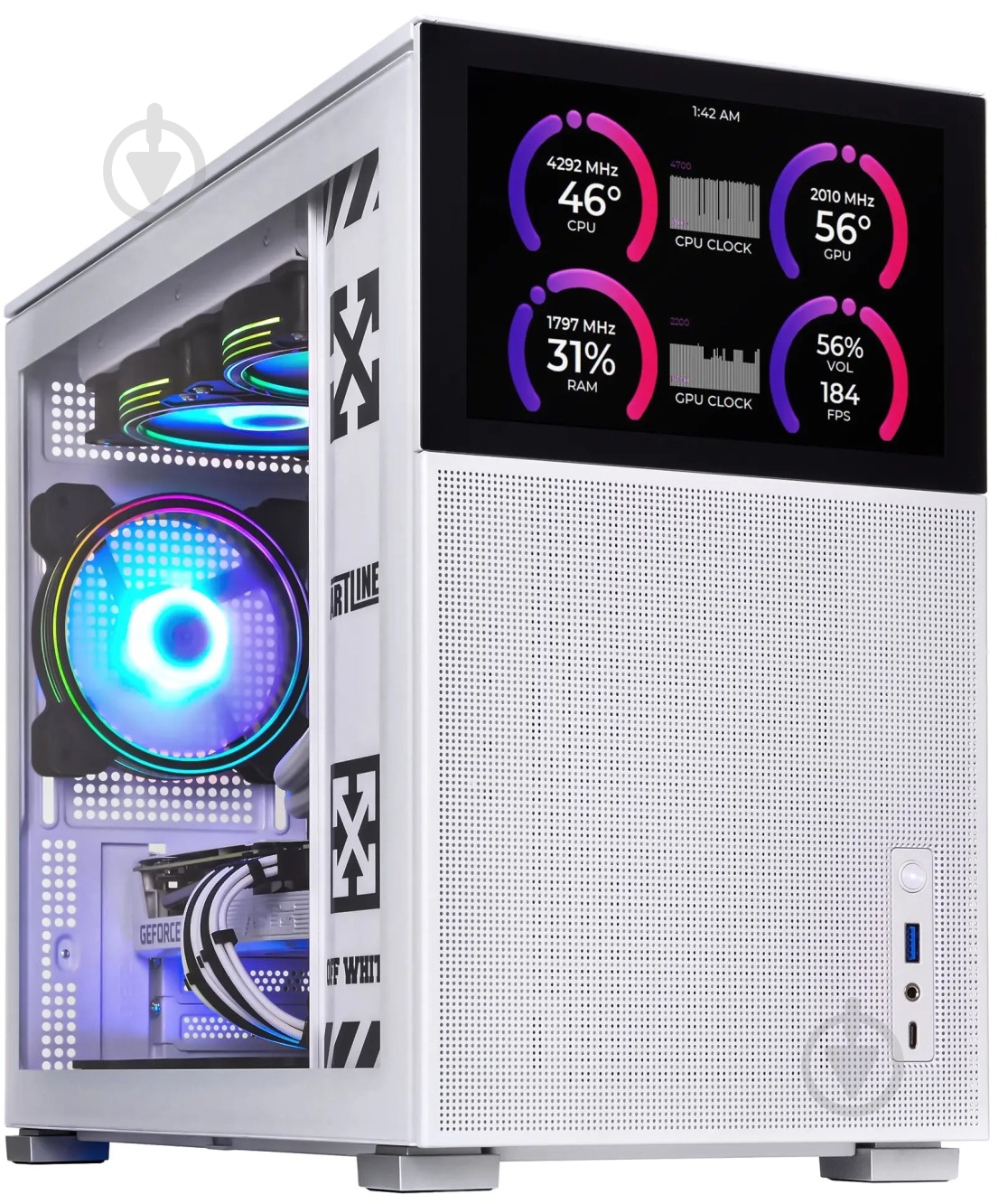 Компьютер Artline Gaming D31WHITE (D31Whitev03) white - фото 1 Компьютер Artline Gaming D31WHITE (D31Whitev03) white - фото 1