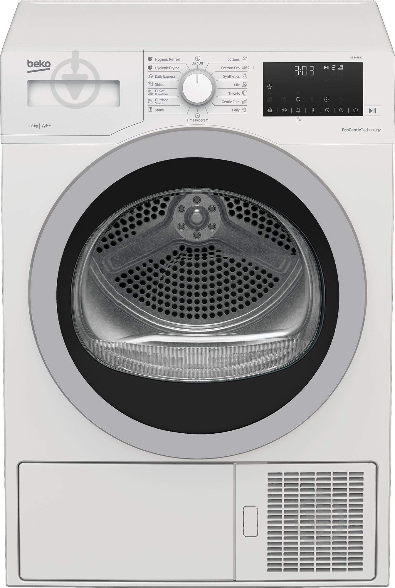 Сушильная машина Beko DS8439TX - фото 2