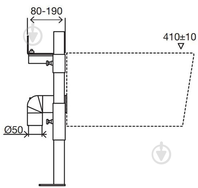 Инсталляция для биде OLI Eco Bidet SanitarBlock - фото 3