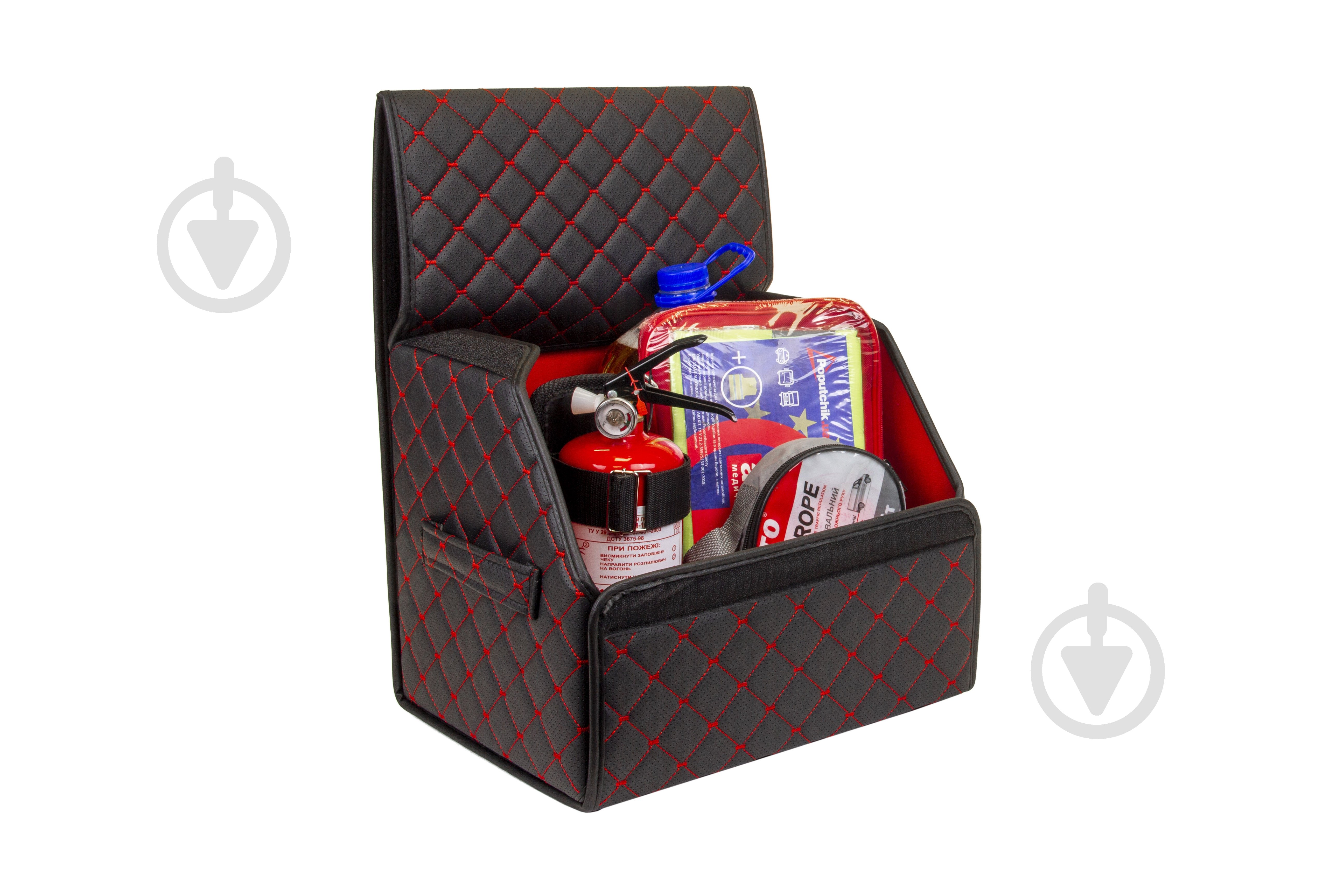 Сумка-органайзер EVAtech ECO S 30x30x35 см EHECESBRBR черный с красным - фото 2 Сумка-органайзер EVAtech ECO S 30x30x35 см EHECESBRBR черный с красным - фото 2