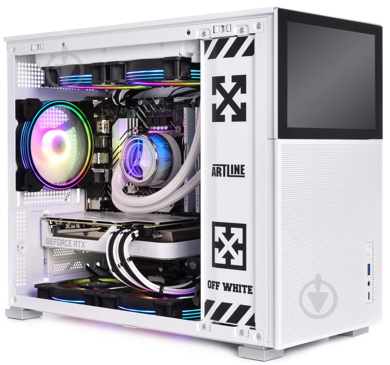 Компьютер Artline Gaming D31WHITE (D31Whitev08) white - фото 3