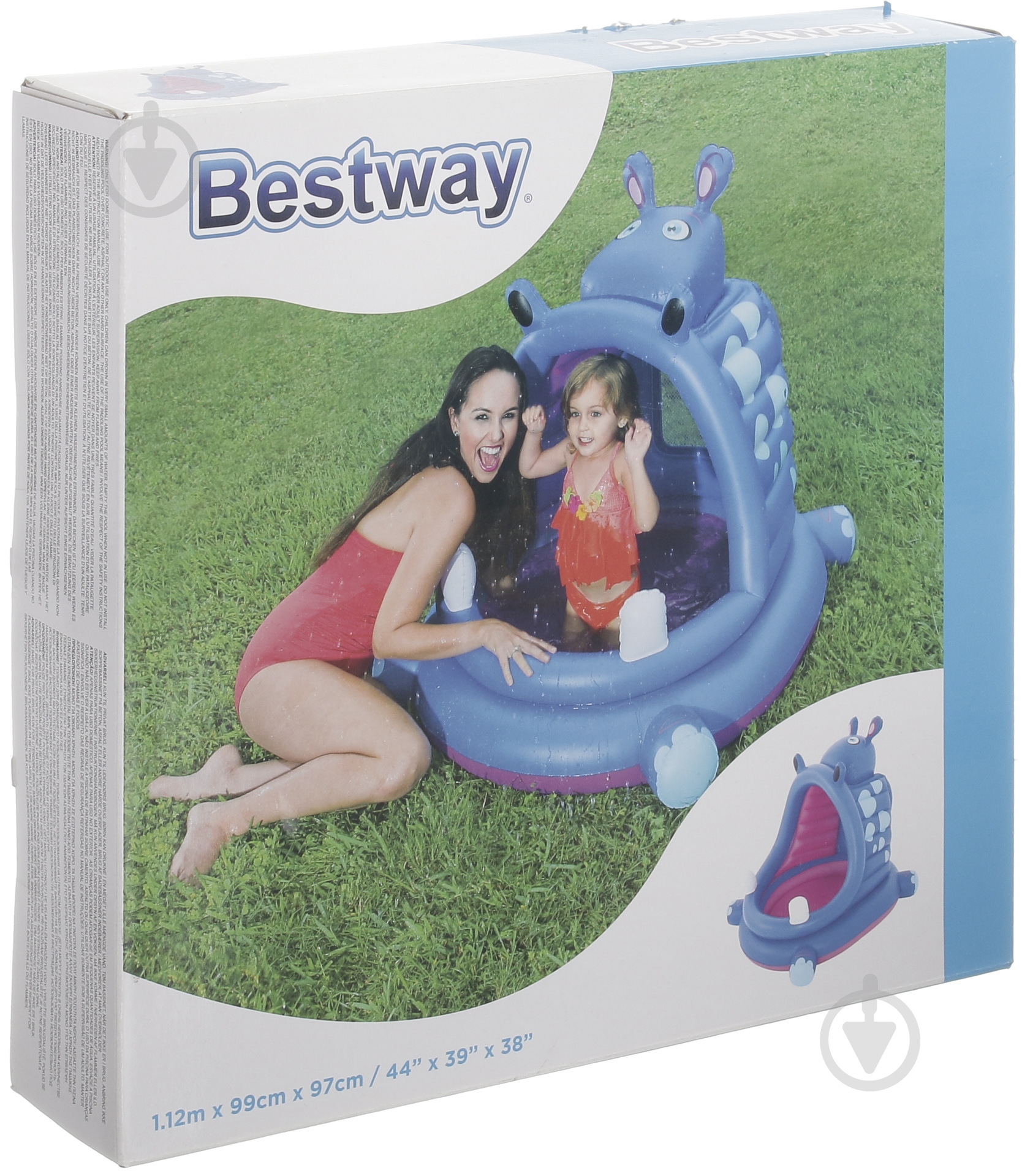 Бассейн надувной Bestway Гиппо - фото 7