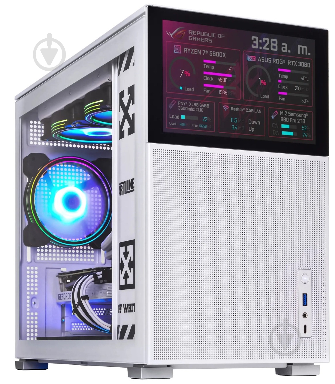 Комп'ютер Artline Gaming D31WHITE (D31Whitev09) white - фото 1