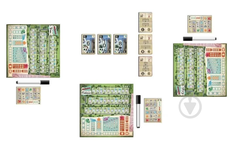 Гра настільна Lord of Boards Welcome to «Містечко мрій» - фото 4 Гра настільна Lord of Boards Welcome to «Містечко мрій» - фото 4