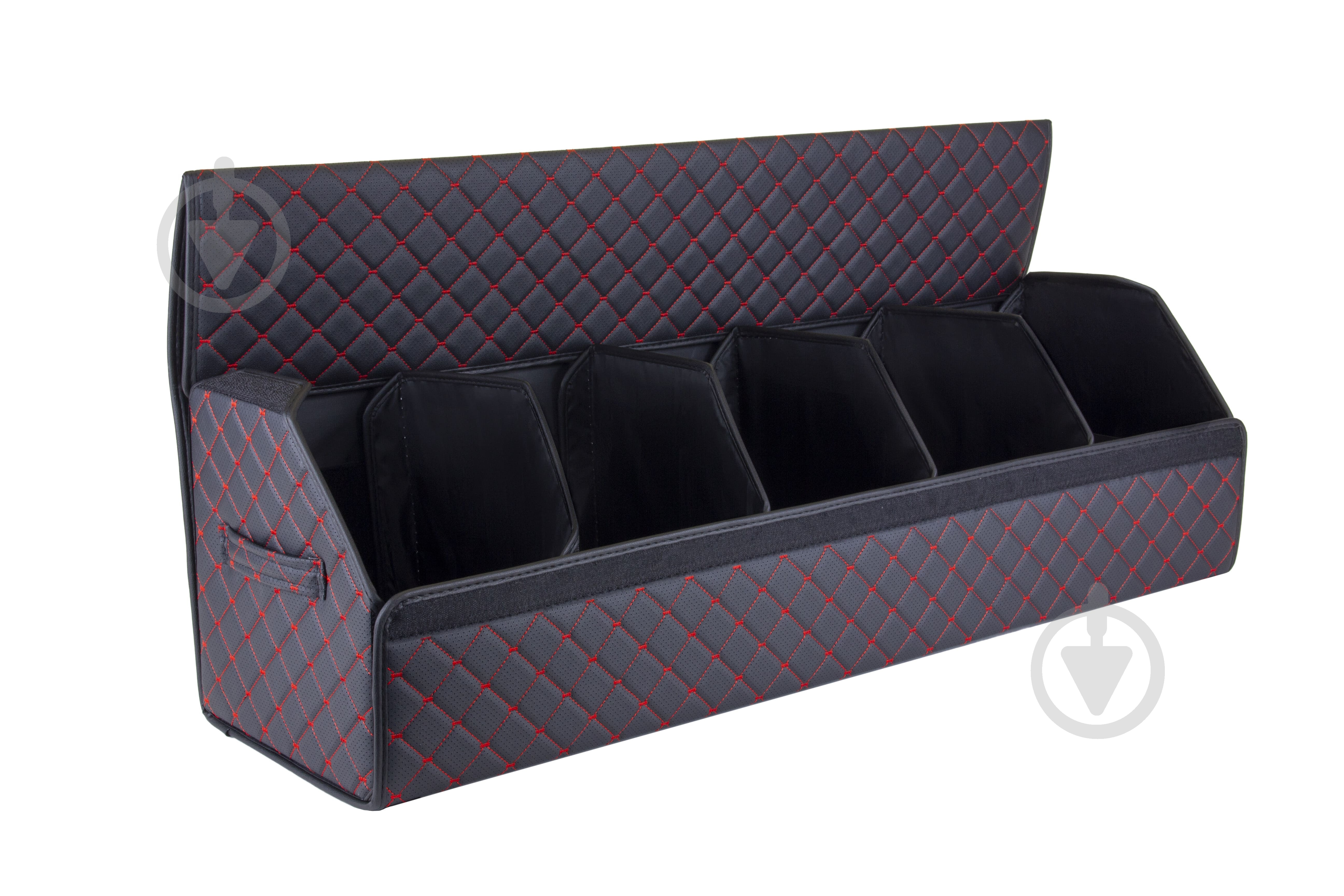 Сумка-органайзер EVAtech ECO XXL 30x30x100 см EHECEWBRBB чорний із червоним - фото 3