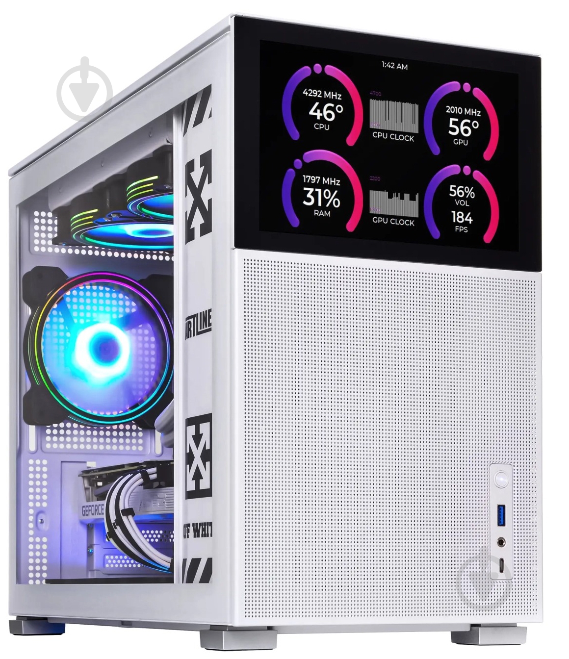 Компьютер Artline Gaming D31WHITE (D31Whitev14) white - фото 1 Компьютер Artline Gaming D31WHITE (D31Whitev14) white - фото 1