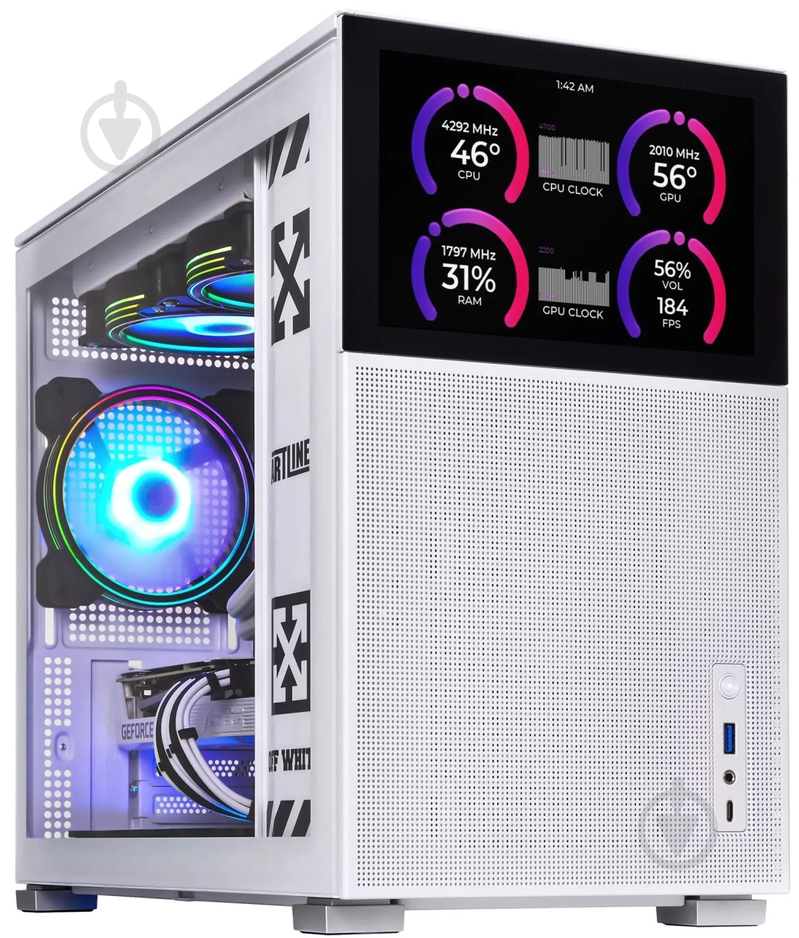 Компьютер Artline Gaming D31WHITE (D31Whitev15) white - фото 1 Компьютер Artline Gaming D31WHITE (D31Whitev15) white - фото 1