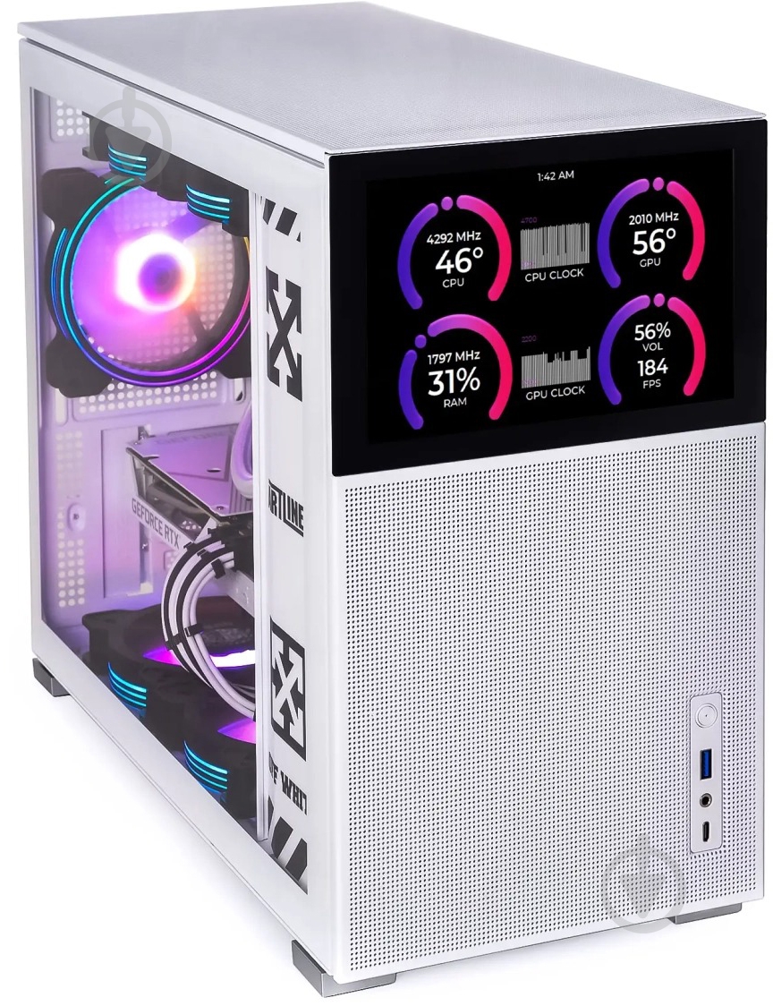 Компьютер Artline Gaming D31WHITE (D31Whitev15) white - фото 10 Компьютер Artline Gaming D31WHITE (D31Whitev15) white - фото 10