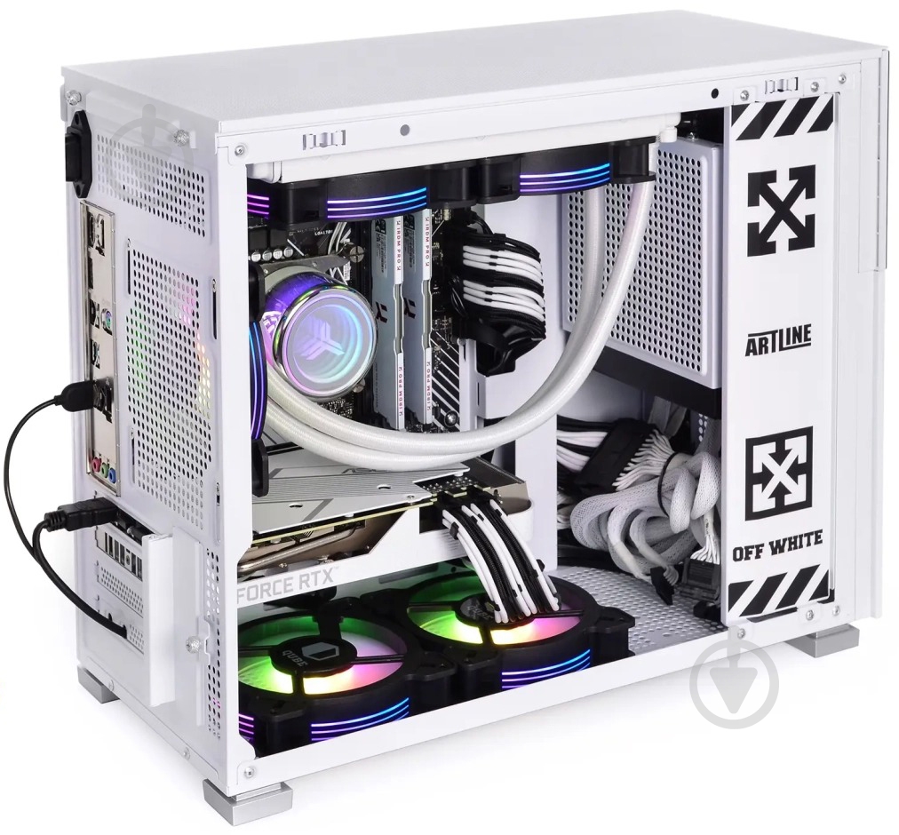 Компьютер Artline Gaming D31WHITE (D31Whitev15) white - фото 7 Компьютер Artline Gaming D31WHITE (D31Whitev15) white - фото 7