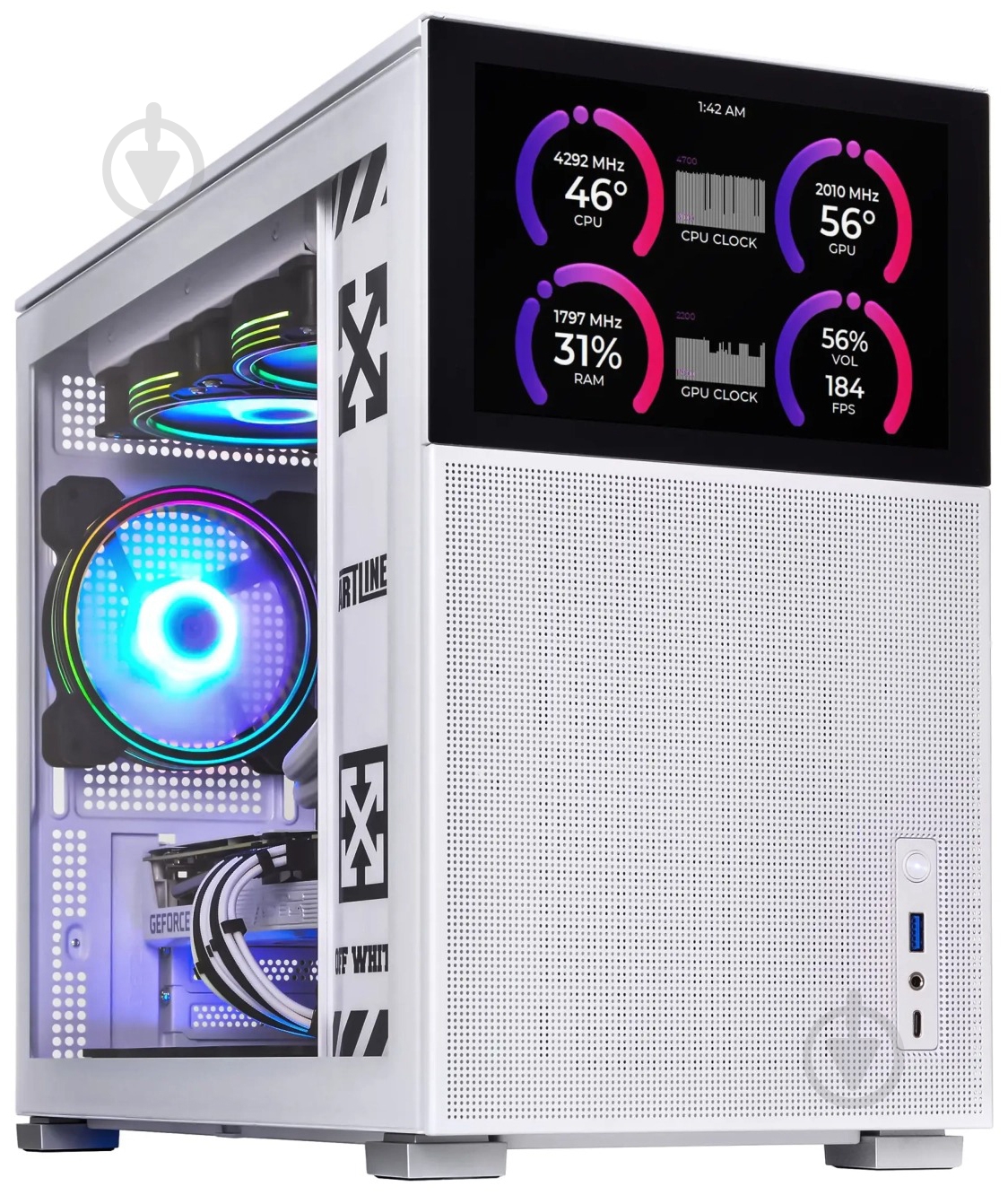 Компьютер Artline Gaming D31WHITE (D31Whitev16) white - фото 1 Компьютер Artline Gaming D31WHITE (D31Whitev16) white - фото 1