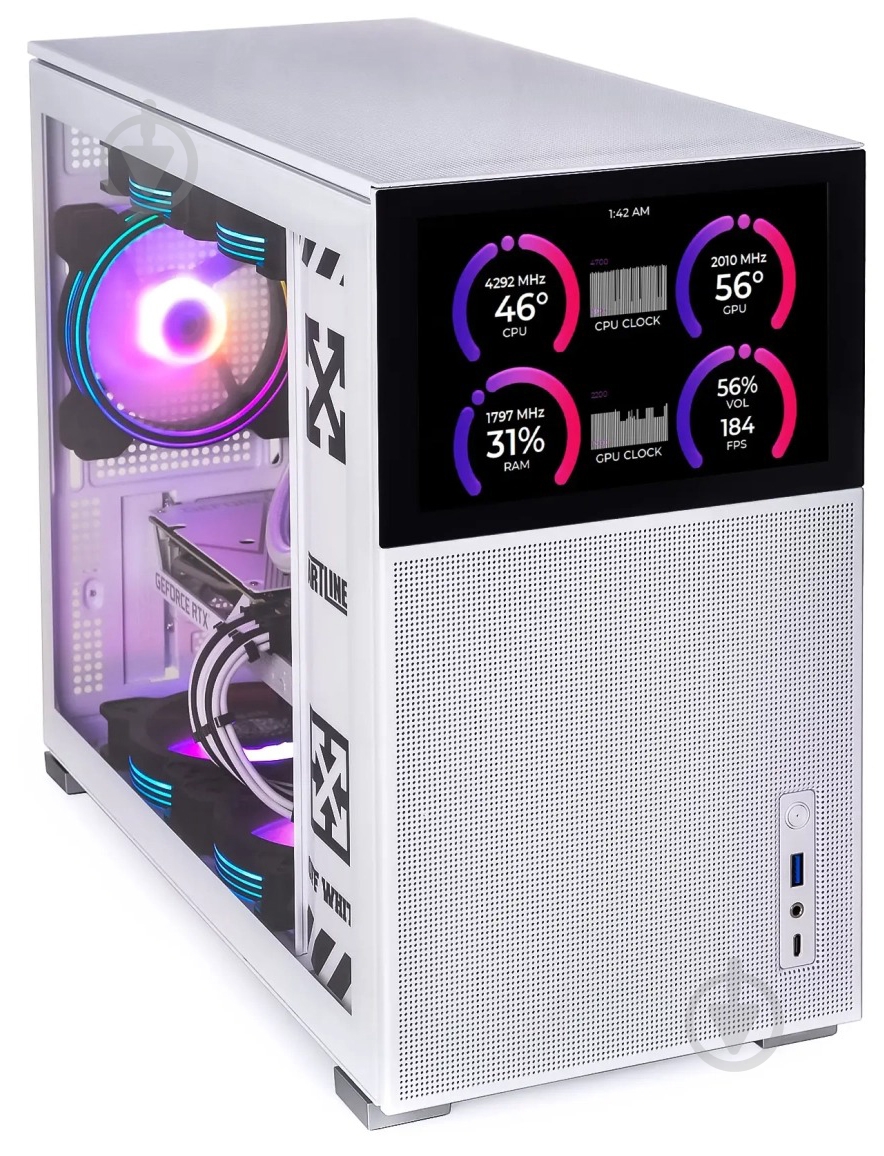 Компьютер Artline Gaming D31WHITE (D31Whitev16) white - фото 11 Компьютер Artline Gaming D31WHITE (D31Whitev16) white - фото 11