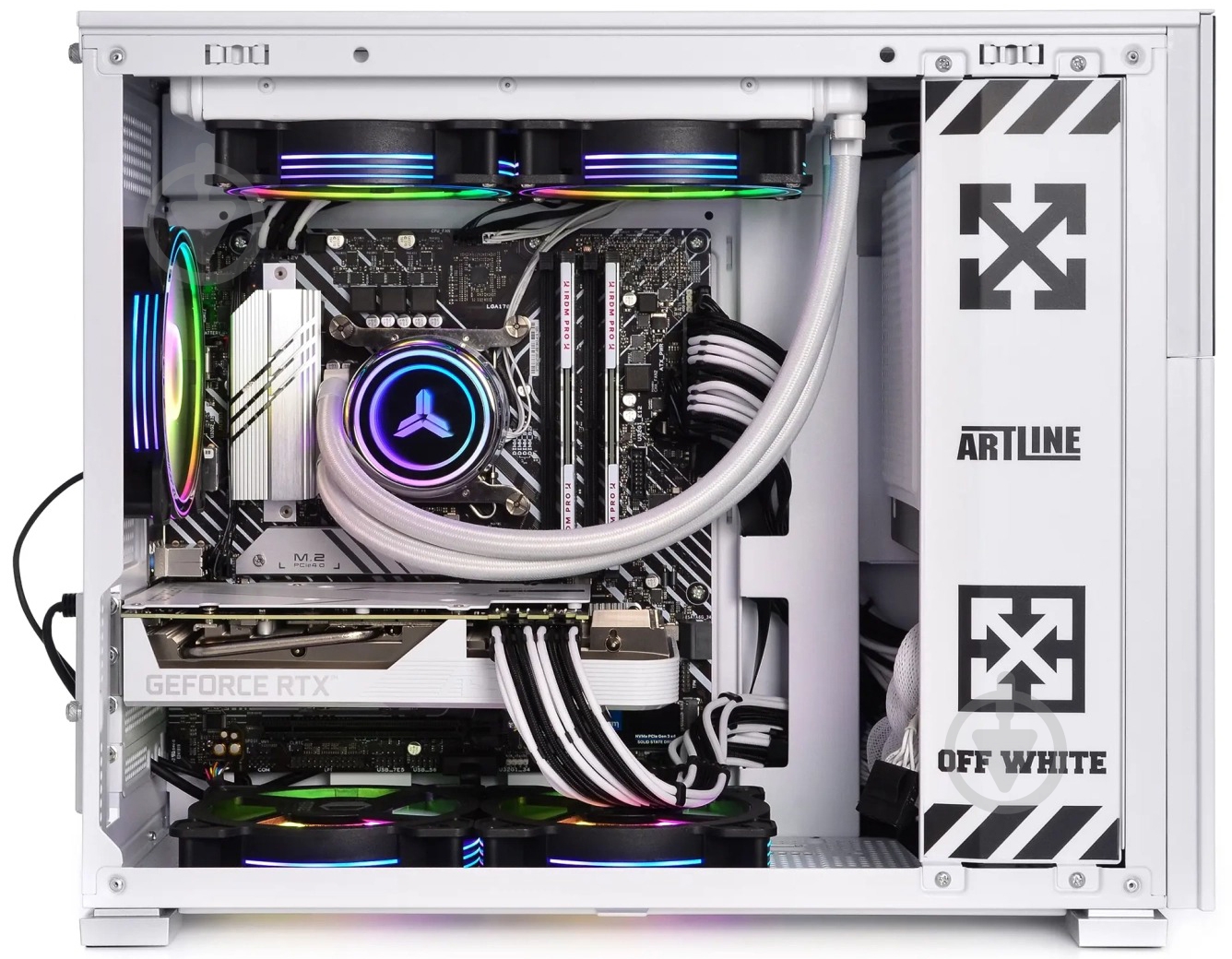 Компьютер Artline Gaming D31WHITE (D31Whitev16) white - фото 5 Компьютер Artline Gaming D31WHITE (D31Whitev16) white - фото 5