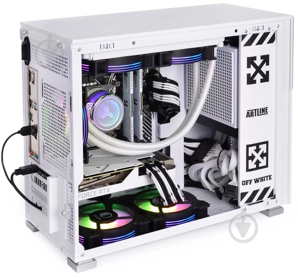 Компьютер Artline Gaming D31WHITE (D31Whitev16) white - фото 7 Компьютер Artline Gaming D31WHITE (D31Whitev16) white - фото 7