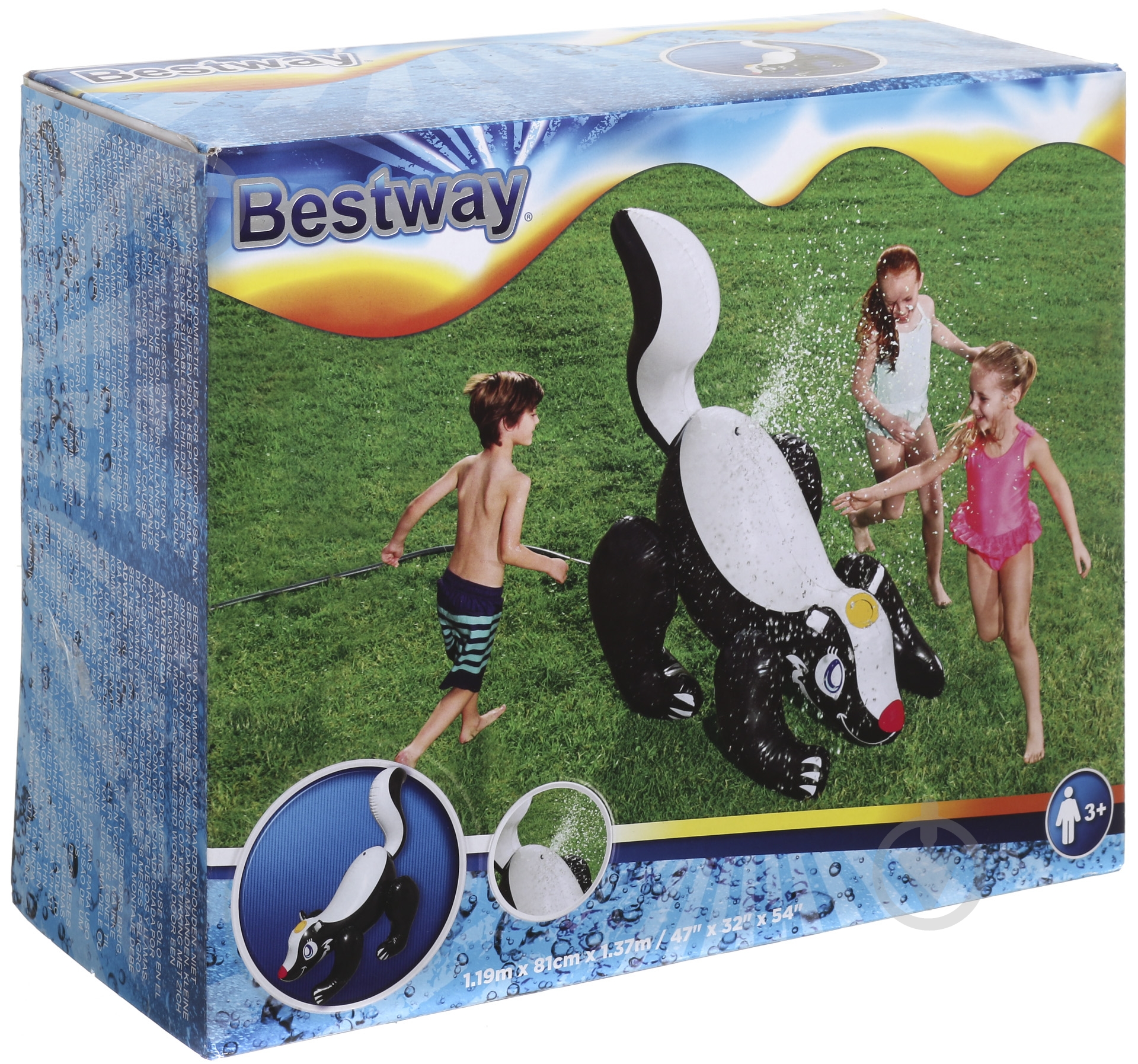 Игрушка для воды Bestway Spray-N-Splash "Скунс" - фото 11 Игрушка для воды Bestway Spray-N-Splash "Скунс" - фото 11