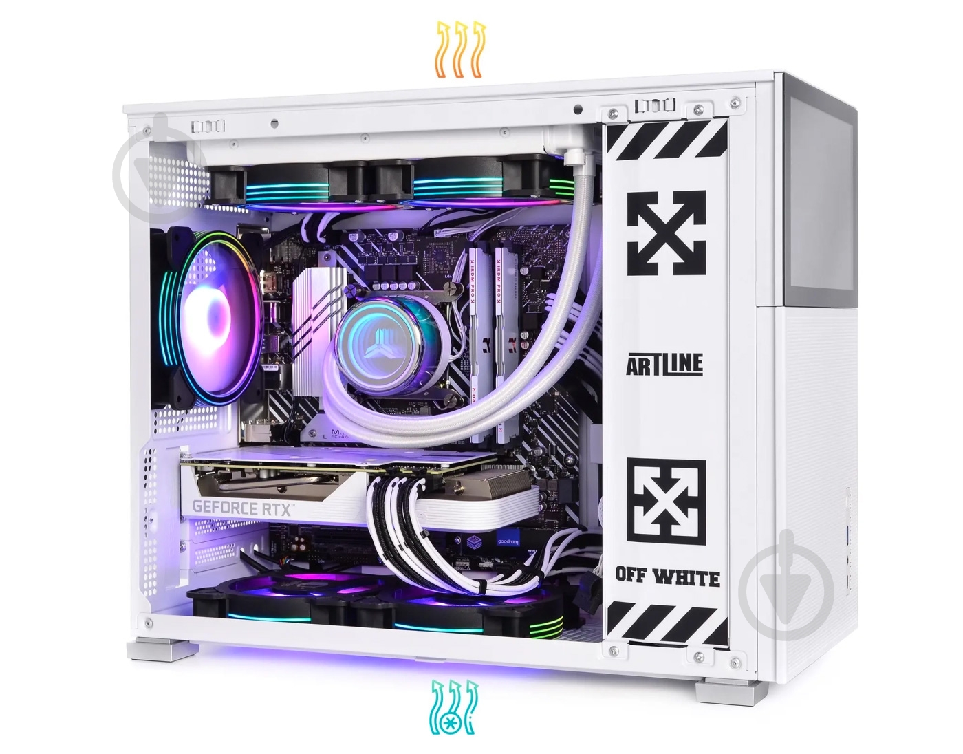 Компьютер Artline Gaming D31WHITE (D31Whitev17) white - фото 12